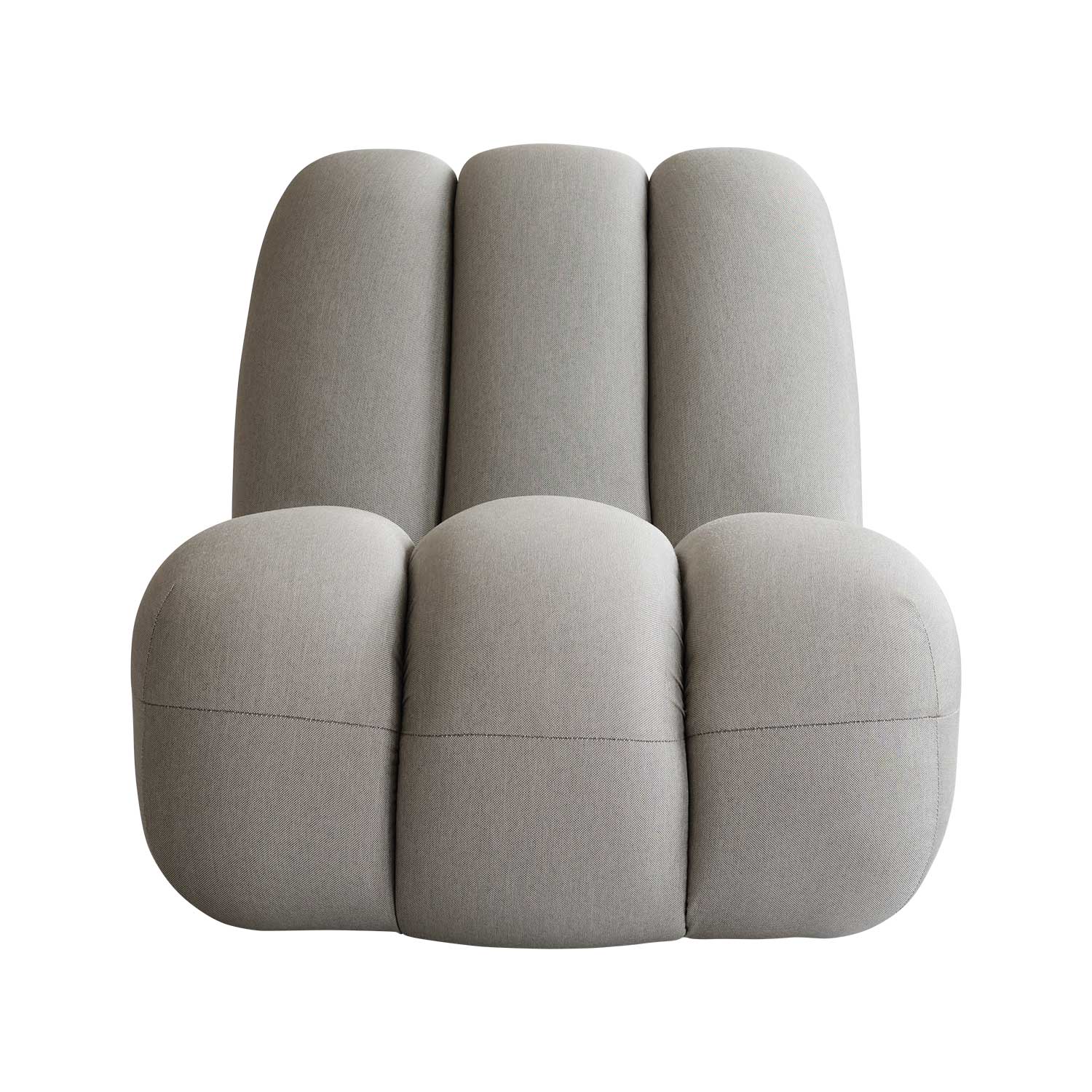 TOE Chair - Fauteuil d'extérieur en tissu haut de gamme