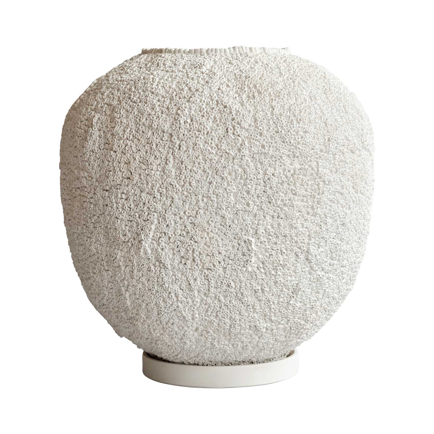 SUNAO - Vase exterieur design en béton fibré