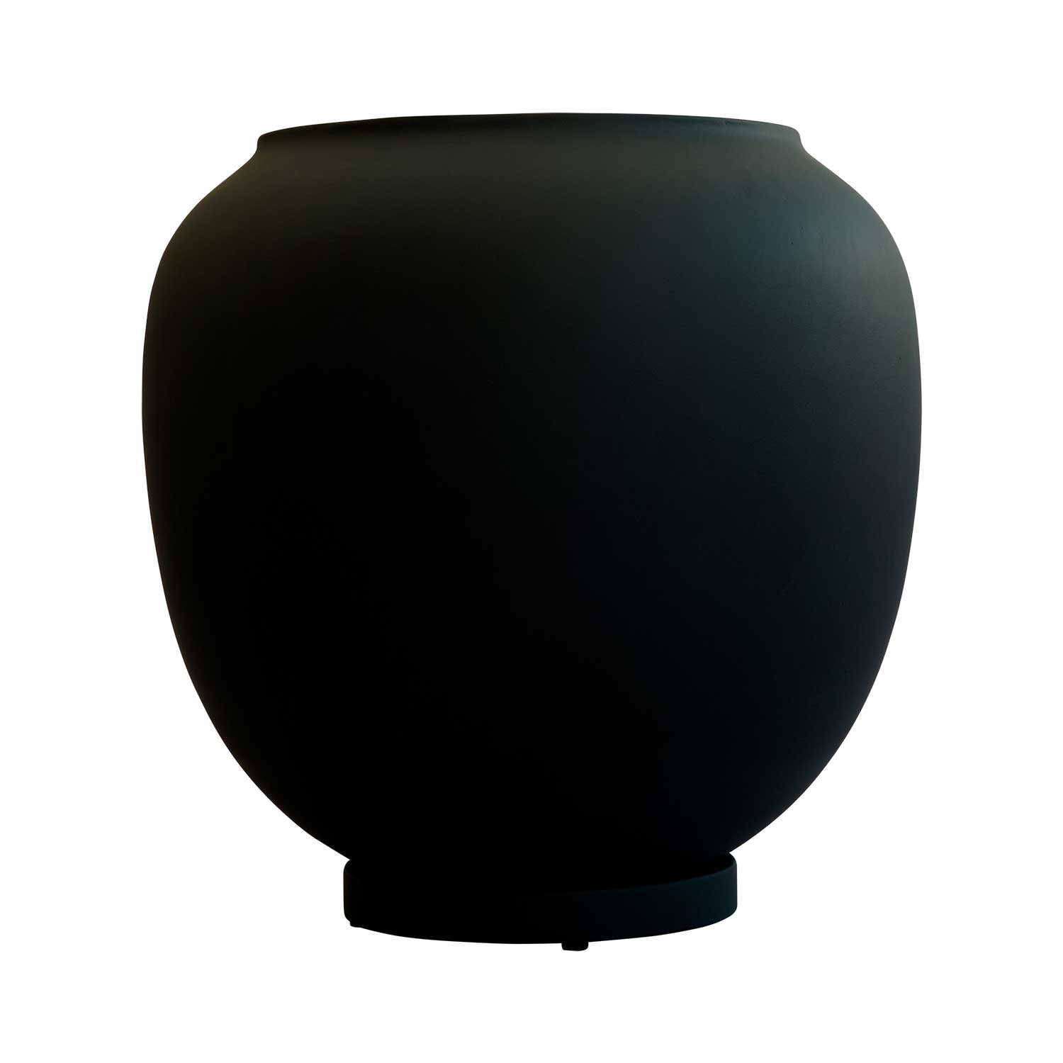 SUNAO - Grand pot de fleur extérieur design en béton fibré