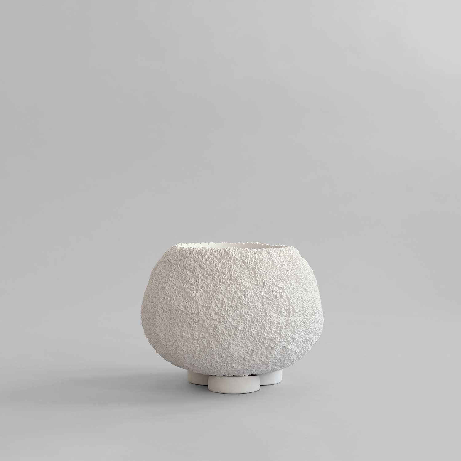 URCHIN - Grand pot de fleur design d'extérieur en béton fibré