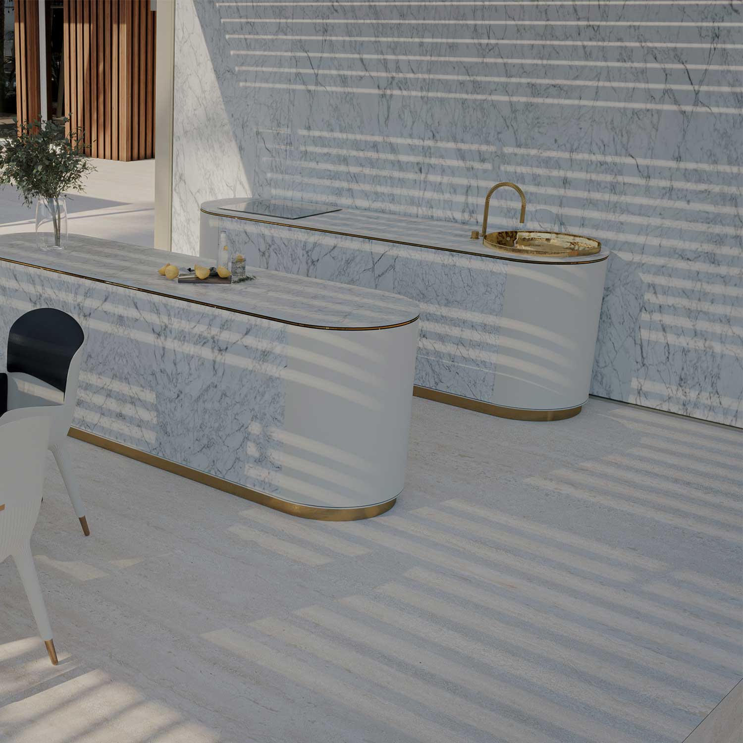 MOON Kitchen - Cuisine d'extérieur haut de gamme personnalisable