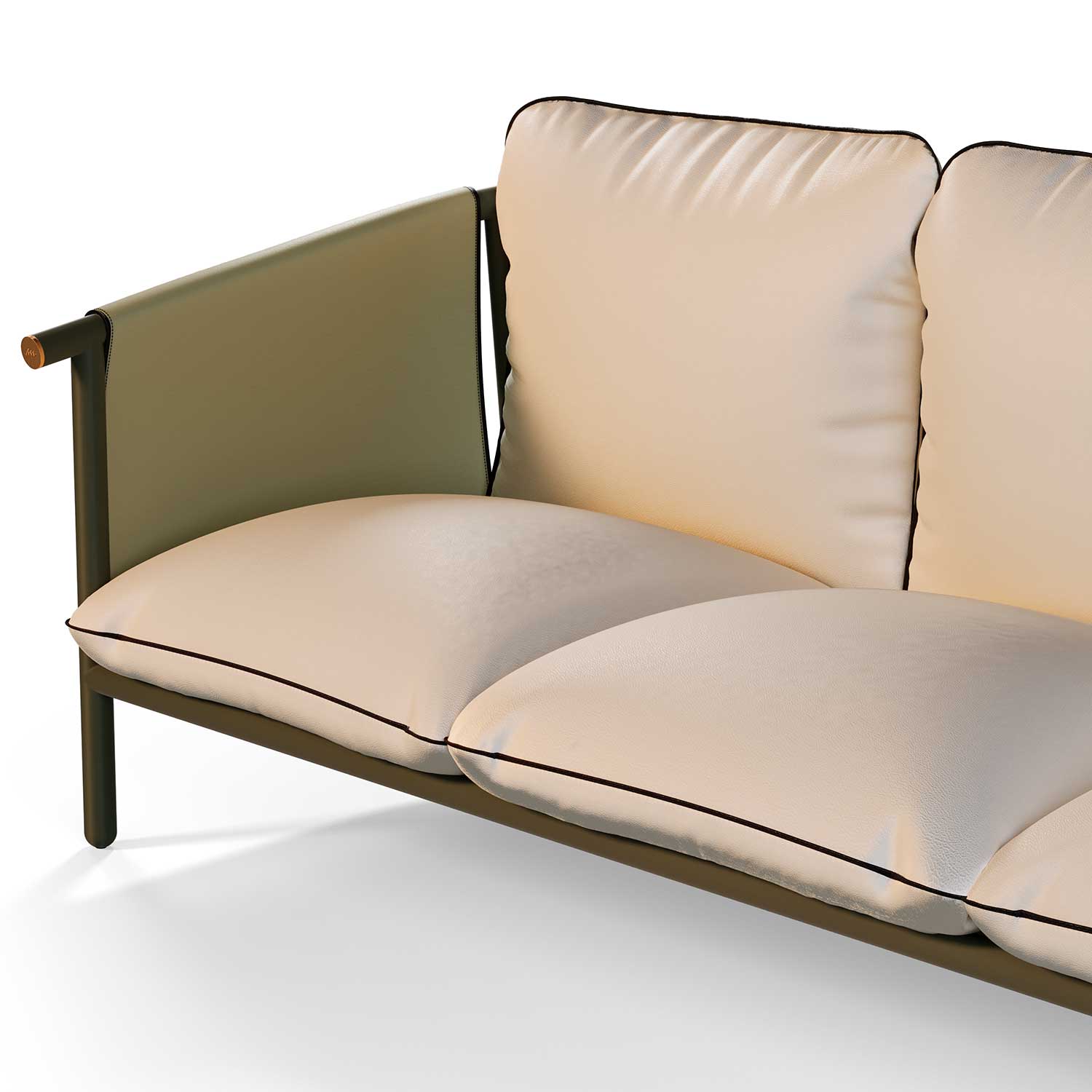 CÉLINE Sofa 3 - Canapé d'extérieur haut de gamme personnalisable