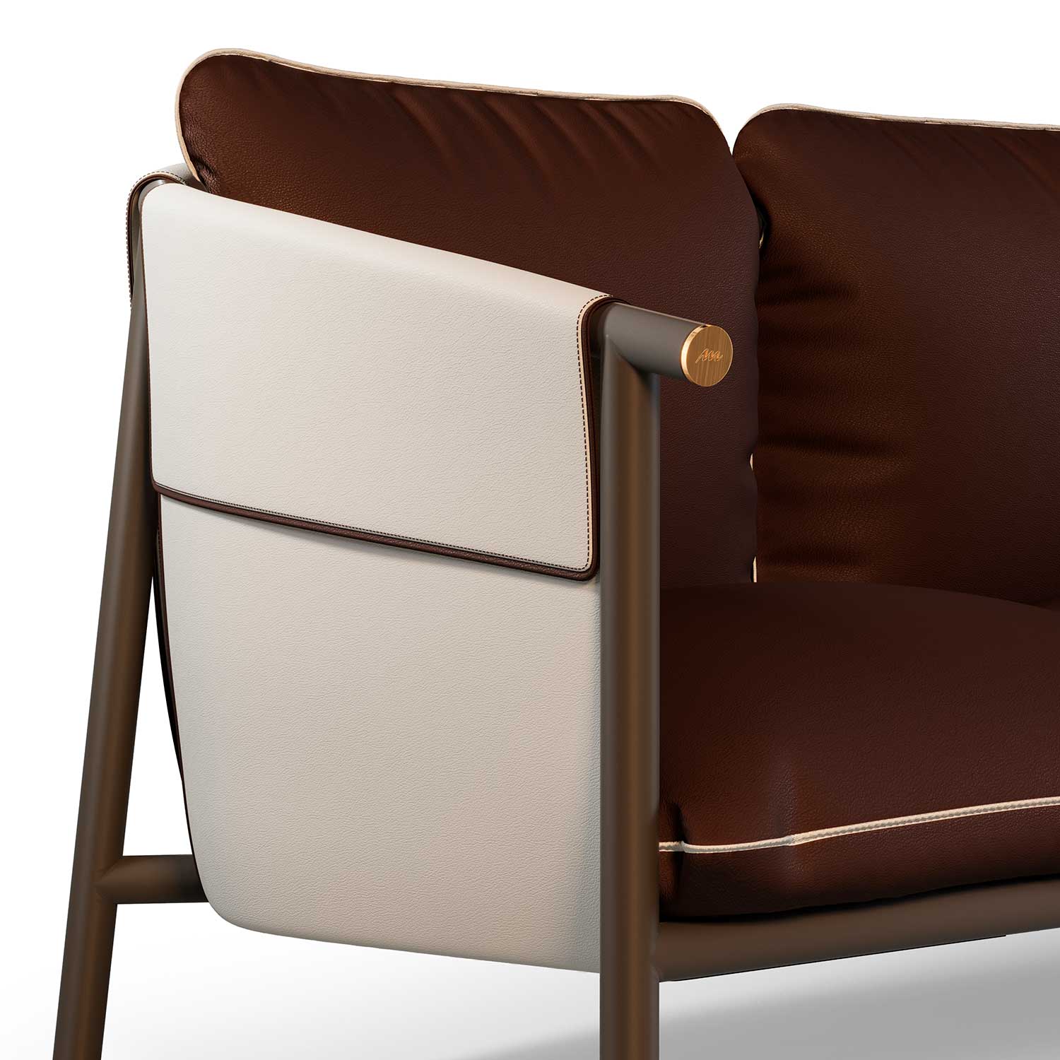CÉLINE Sofa 3 - Canapé d'extérieur haut de gamme personnalisable