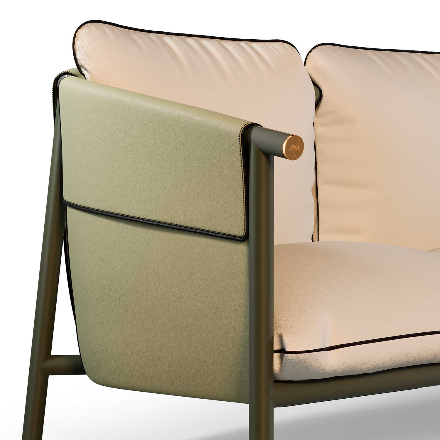 CÉLINE Sofa 3 - Canapé d'extérieur haut de gamme personnalisable