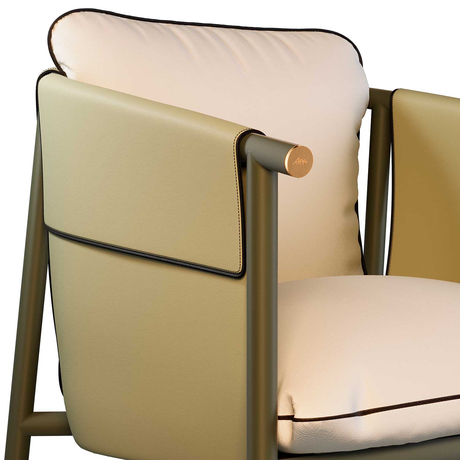 CÉLINE Armchair - Fauteuil d'extérieur haut de gamme personnalisable