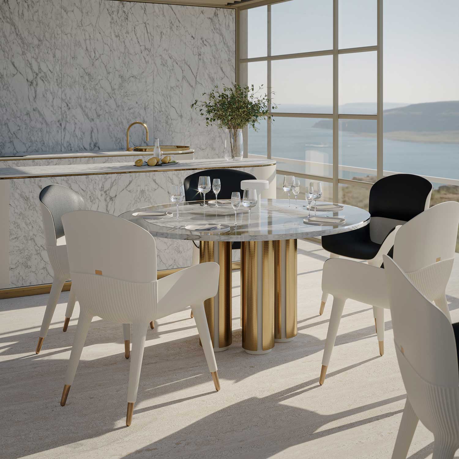 ELEANOR Dining Armchair - Chaise d'extérieur haut de gamme personnalisable