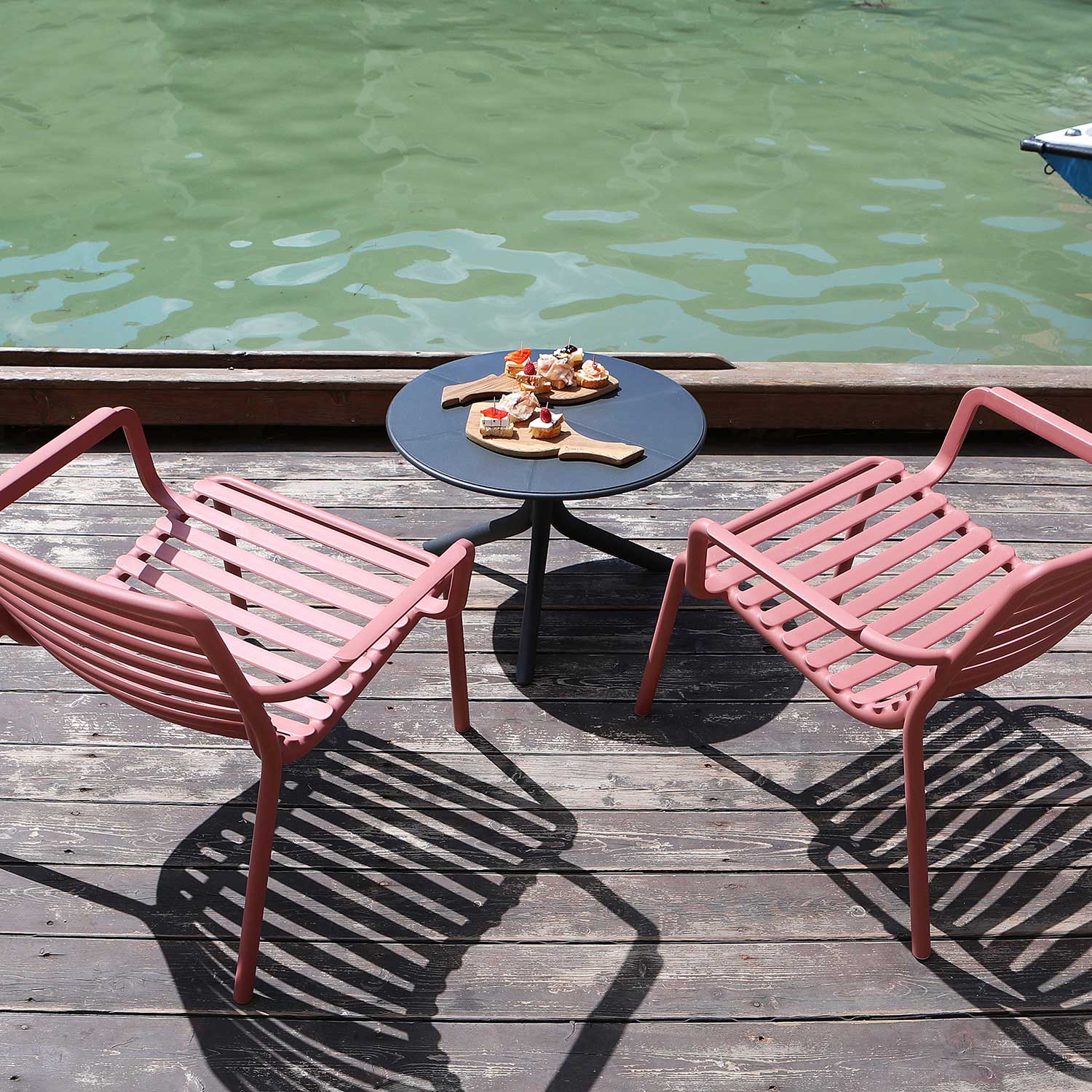 DOGA Relax - Fauteuil d'extérieur design empilable