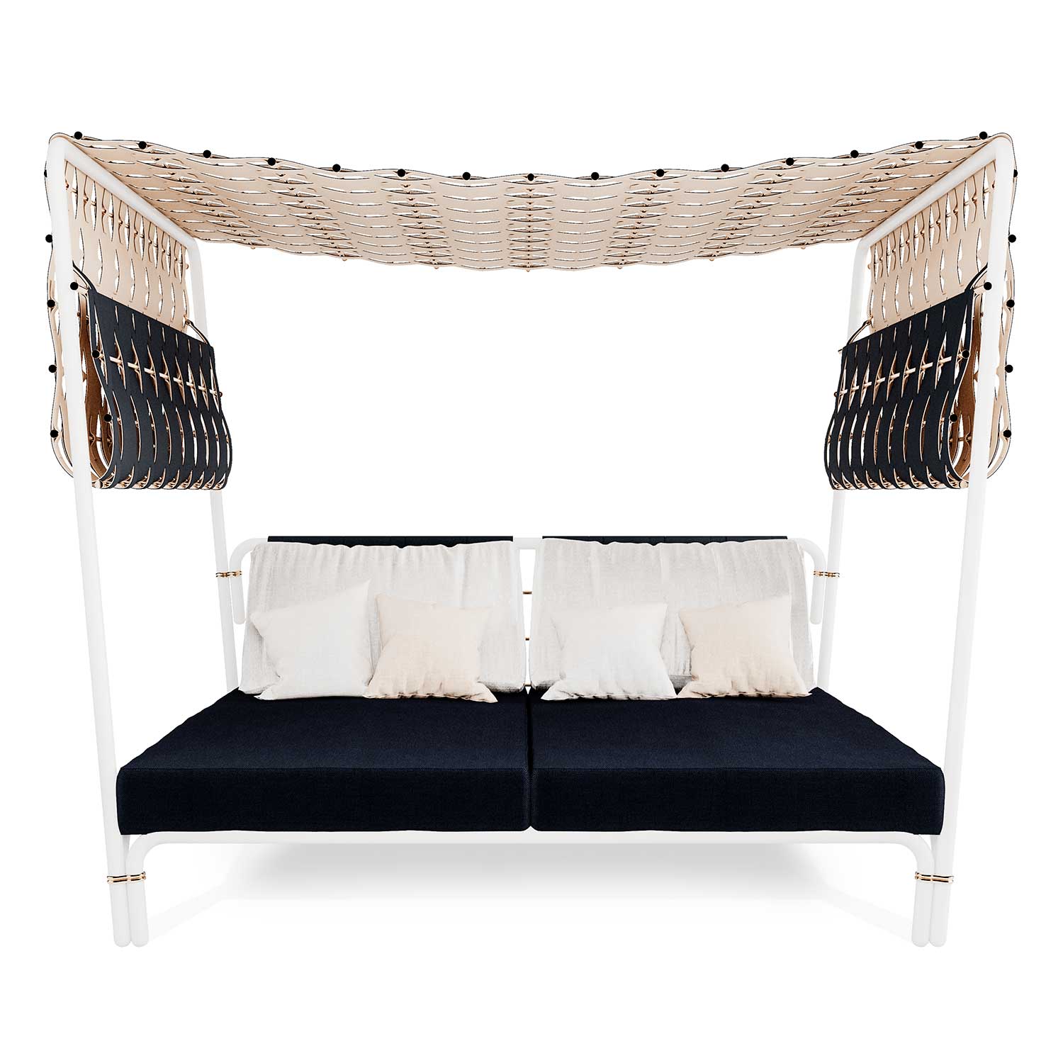 GUBUK Daybed - Lit de jour d'extérieur haut de gamme personnalisable