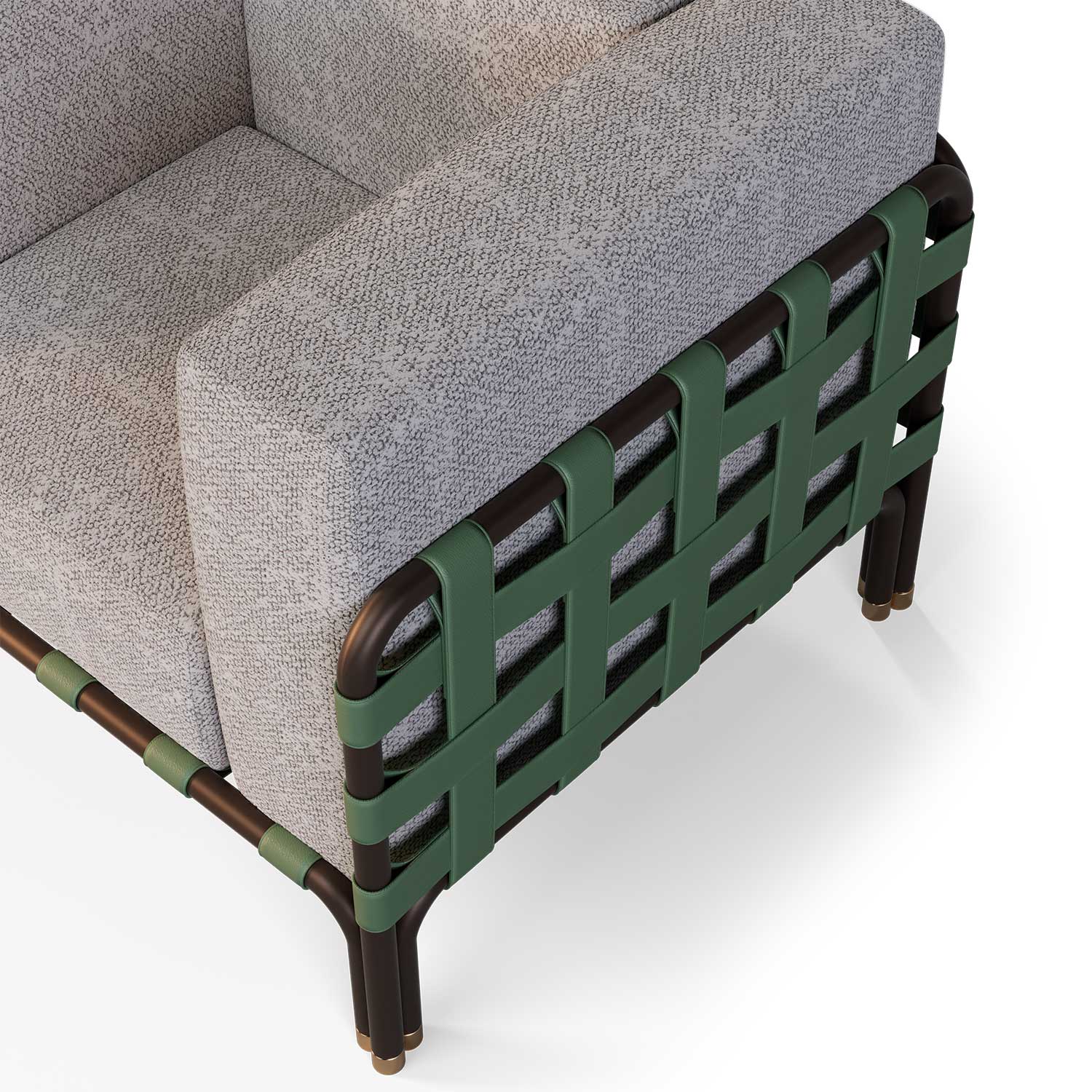 HOUND Armchair - High-end, customizable outdoor armchair