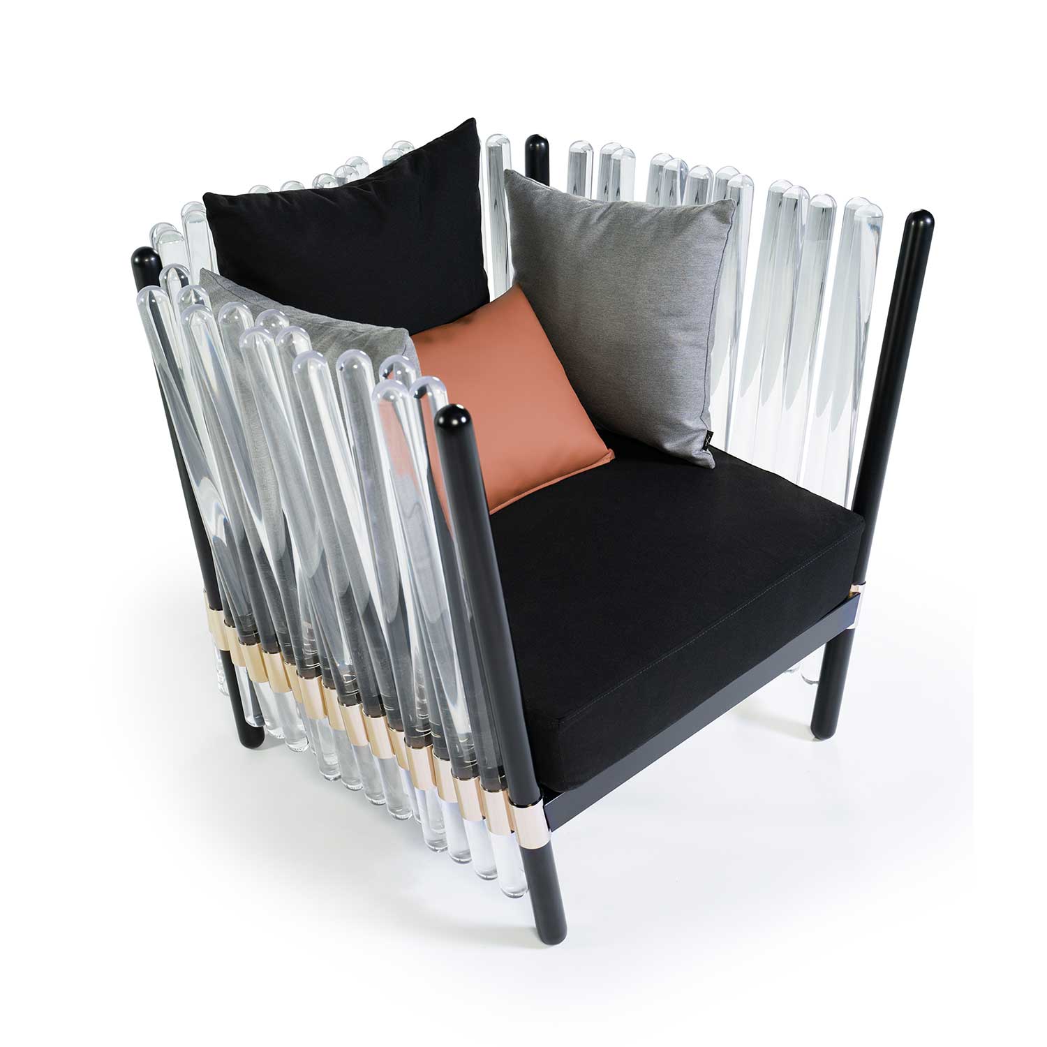 HOUDINI Armchair - Fauteuil d'extérieur design haut de gamme personnalisable