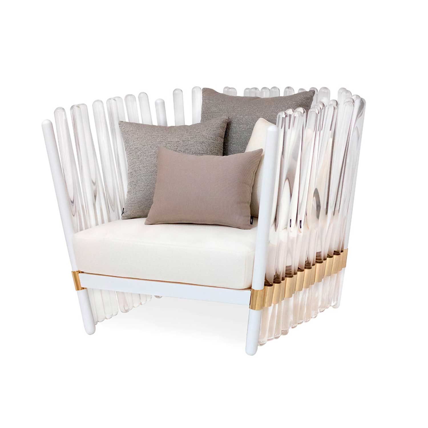 HOUDINI Armchair - Fauteuil d'extérieur design haut de gamme personnalisable