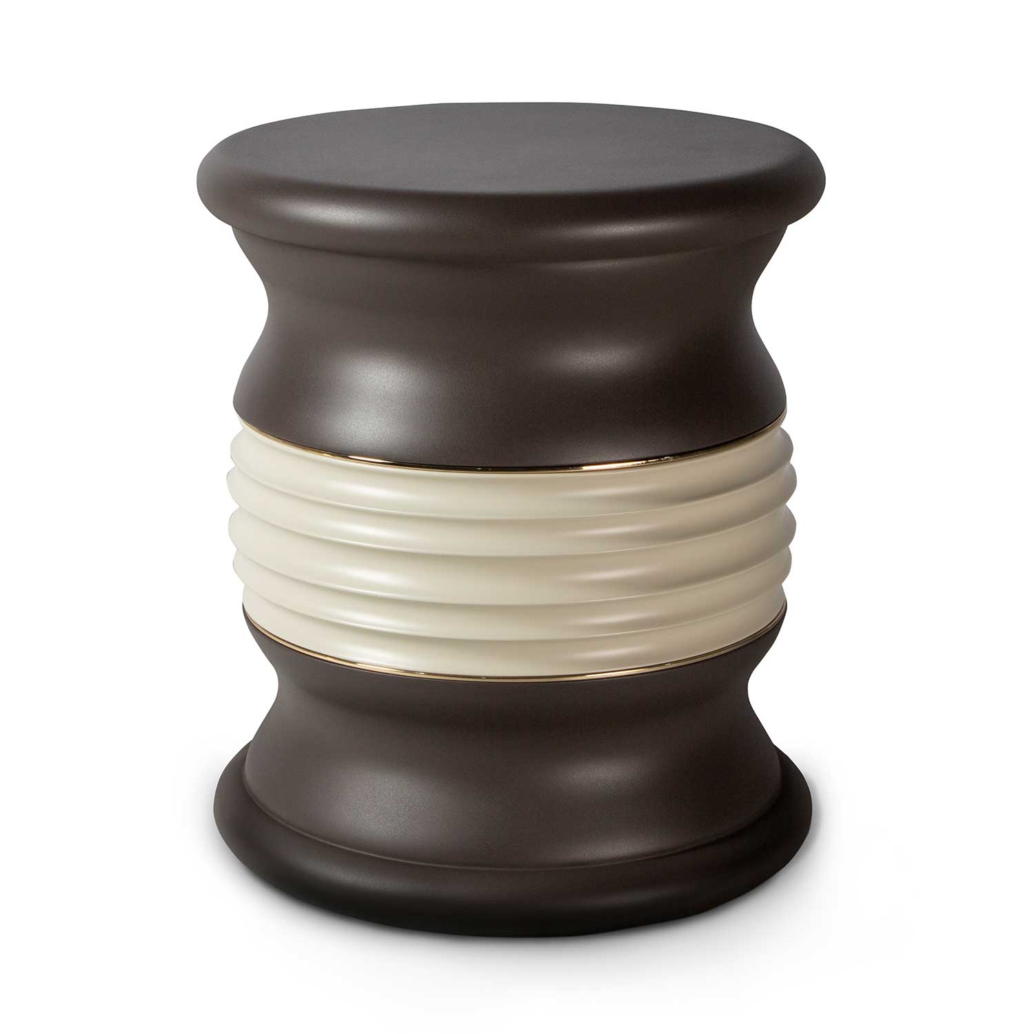 LONIAN Tourbillon Stool - Tabouret d'extérieur luxe personnalisable