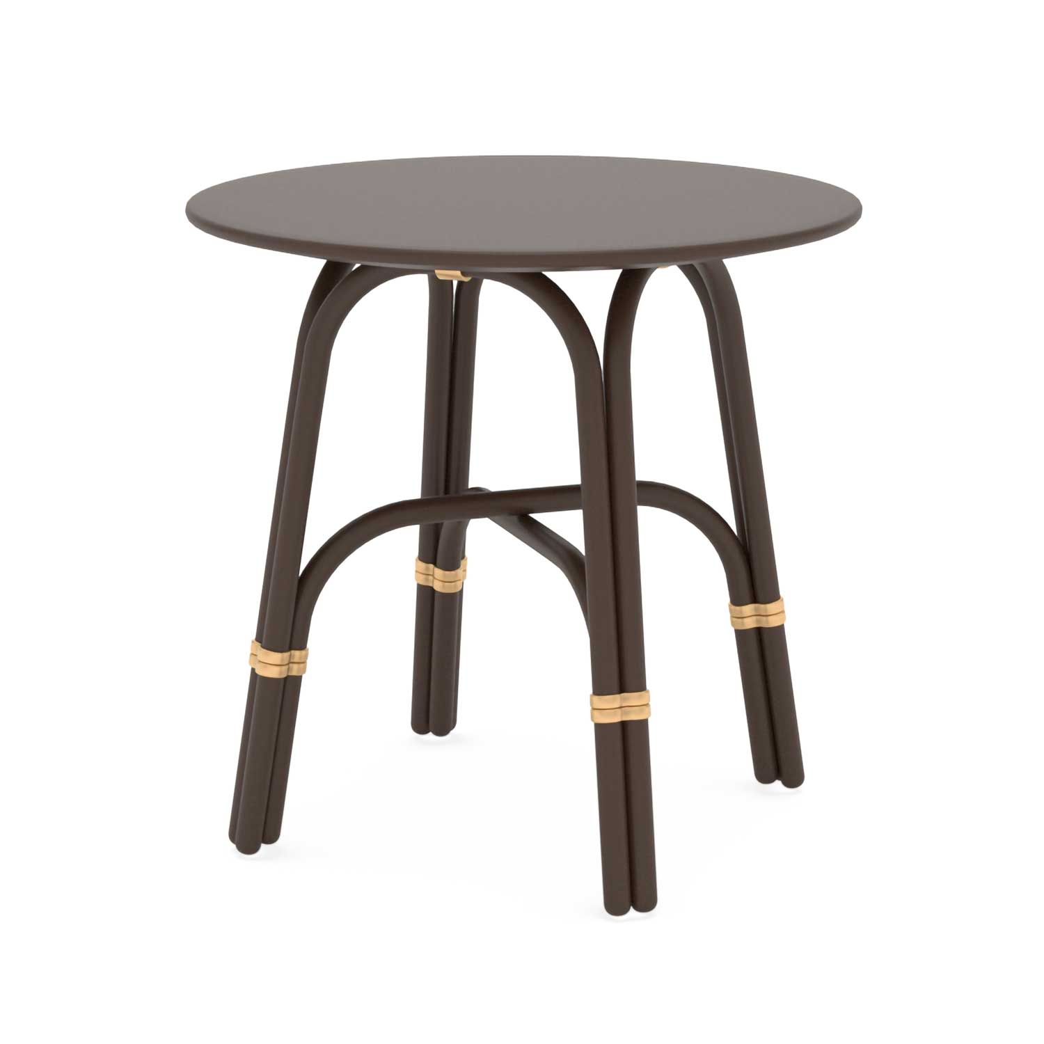 GUBUK Round Side Table - Table d'appoint d'extérieur haut de gamme personnalisable