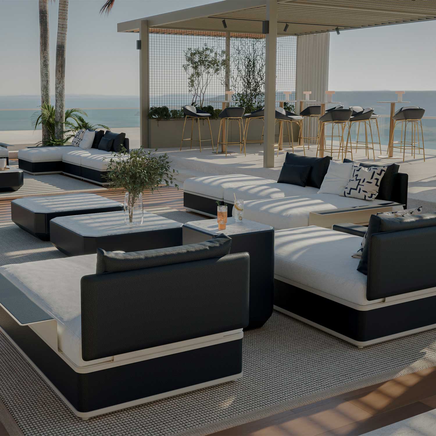 ARCHI Sunbed - Bain de soleil haut de gamme personnalisable