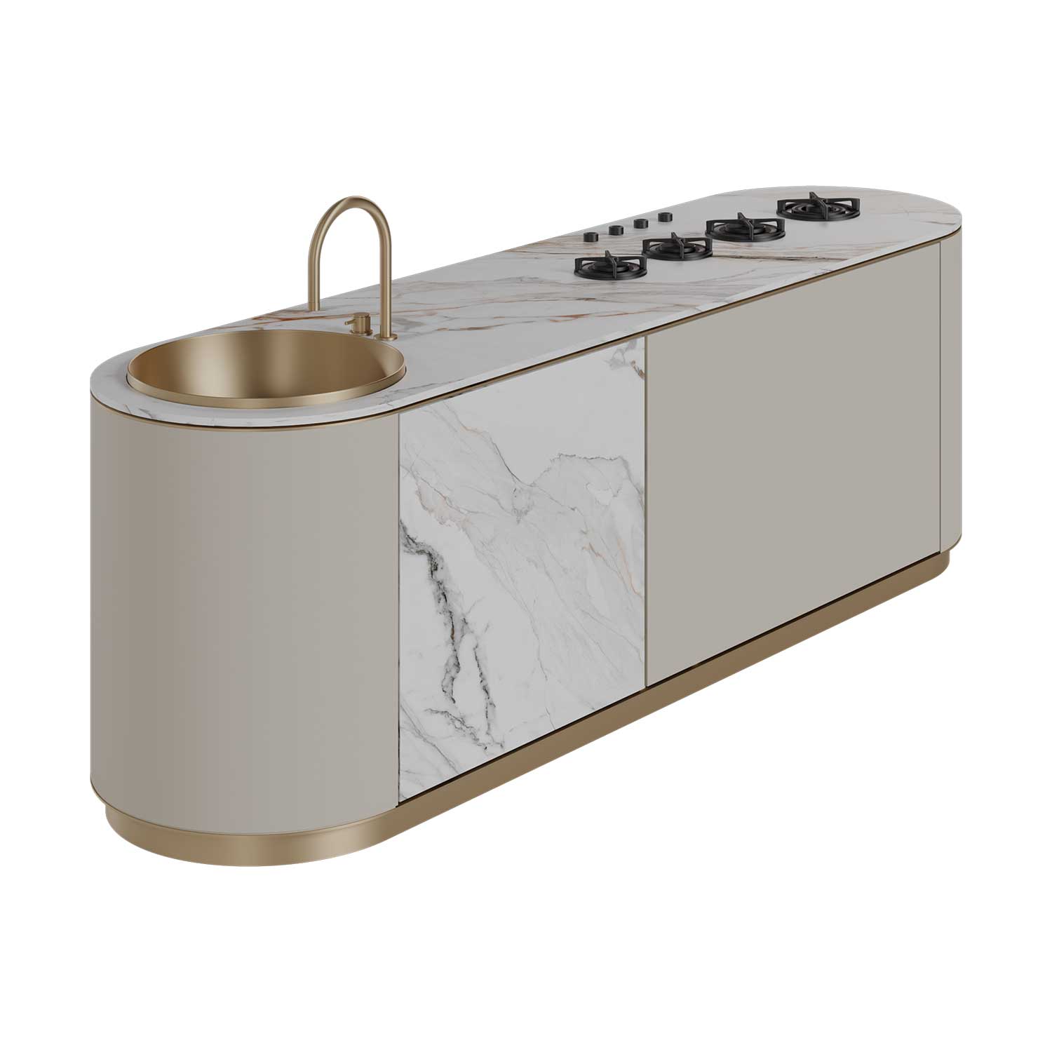 MOON Kitchen - Cuisine d'extérieur haut de gamme personnalisable