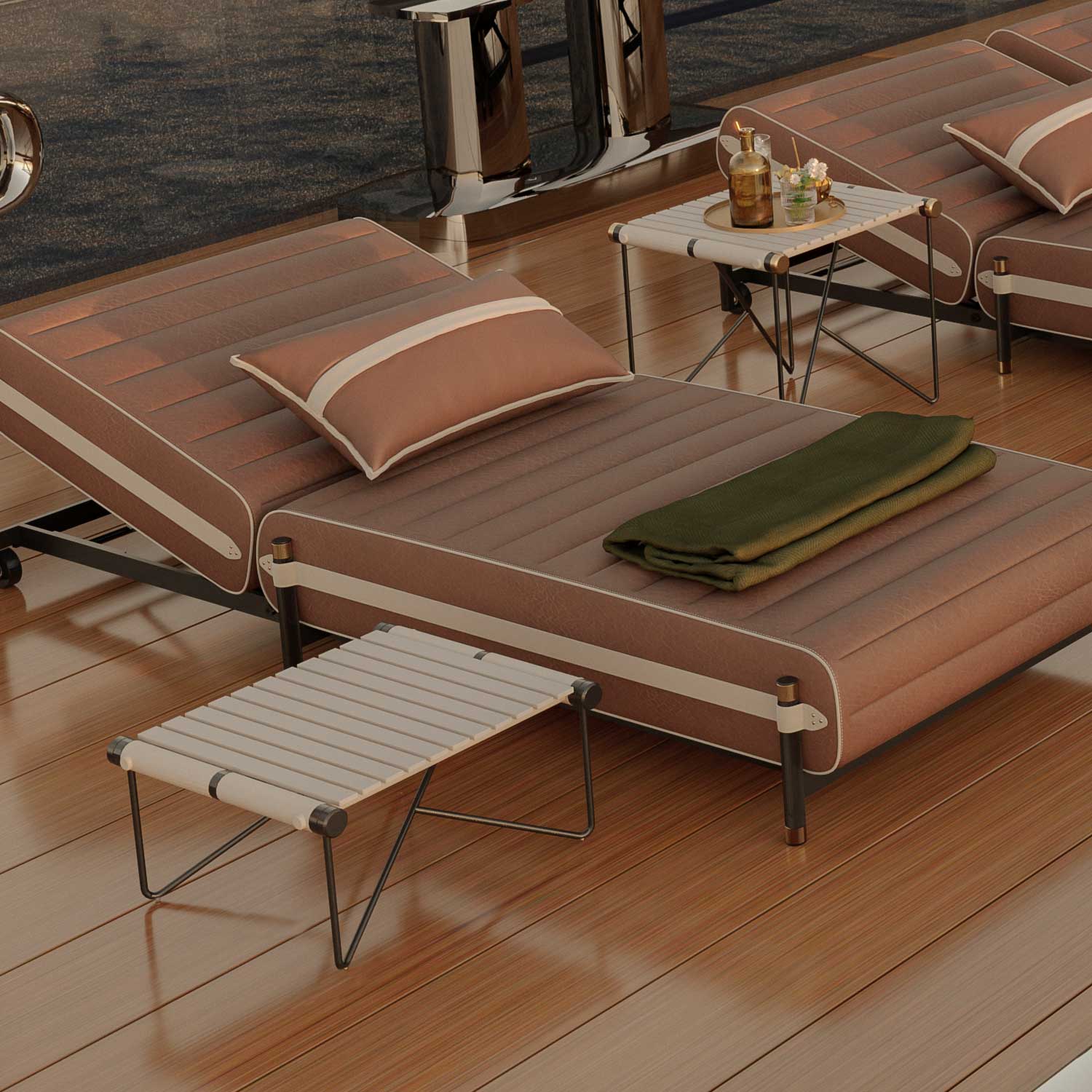 NOA Side Table - Table d'appoint d'extérieur haut de gamme personnalisable