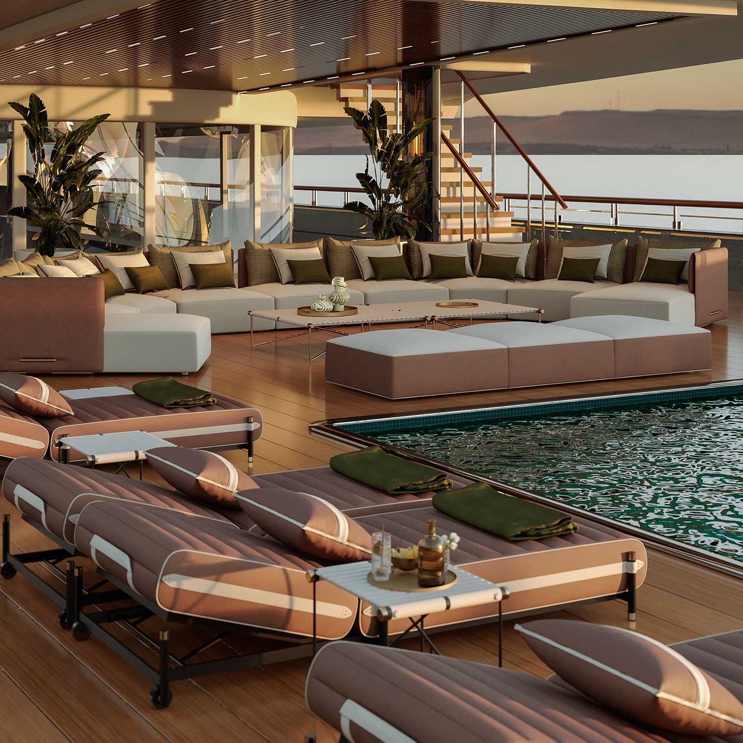 NOMAD Modular - Canapé d'extérieur modulable haut de gamme personnalisable