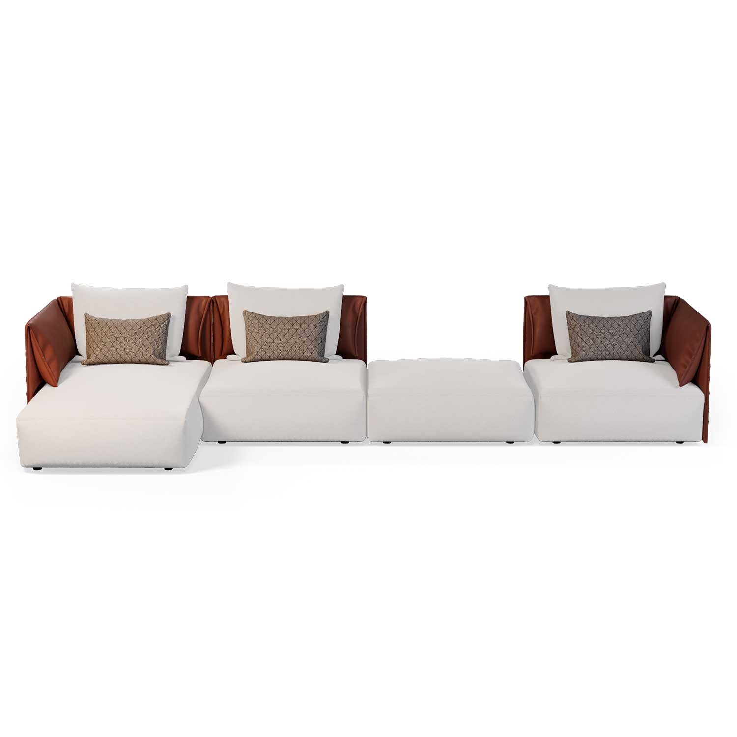 NOMAD Modular - Canapé d'extérieur modulable haut de gamme personnalisable