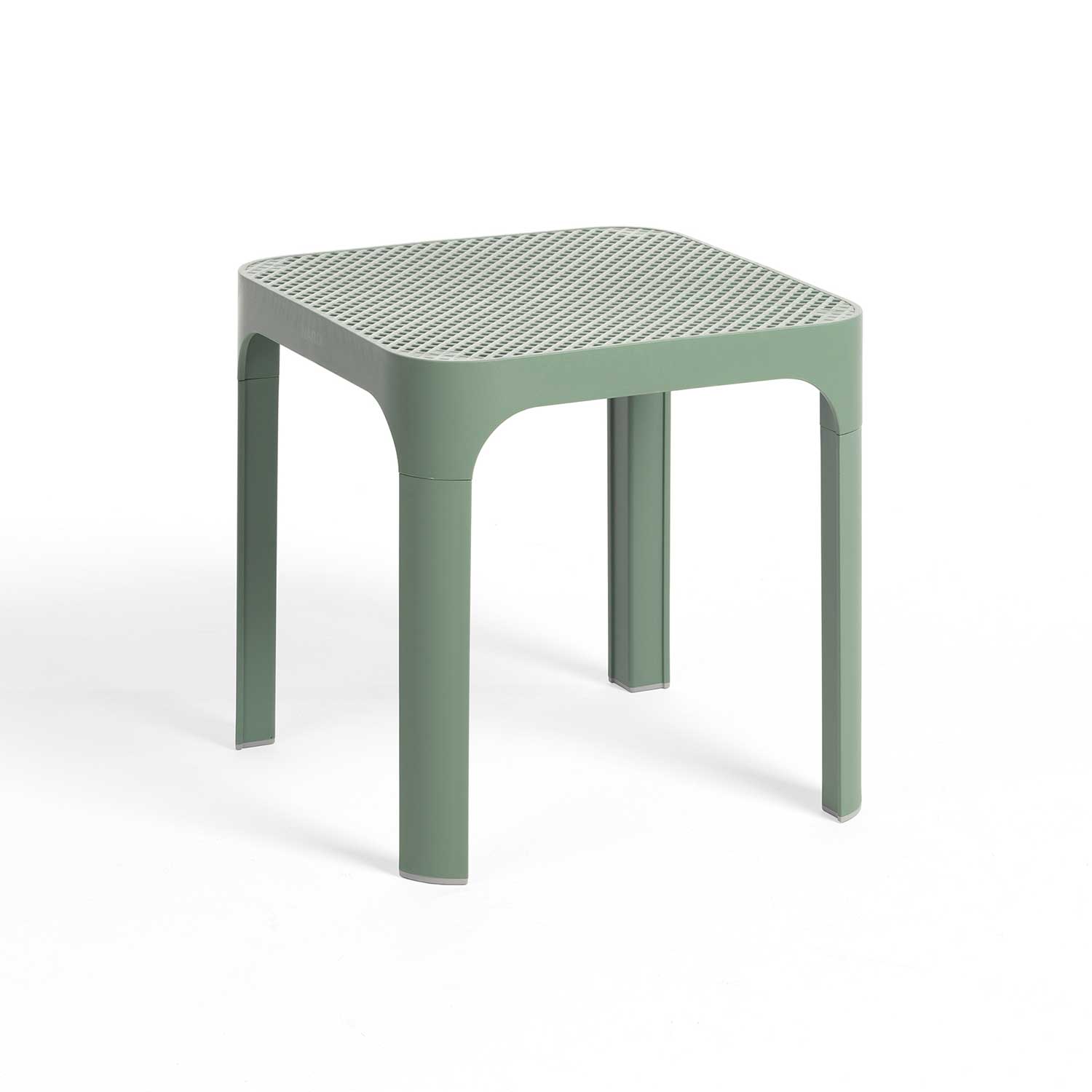 NET Table - Table d'appoint carrée extérieur en résine