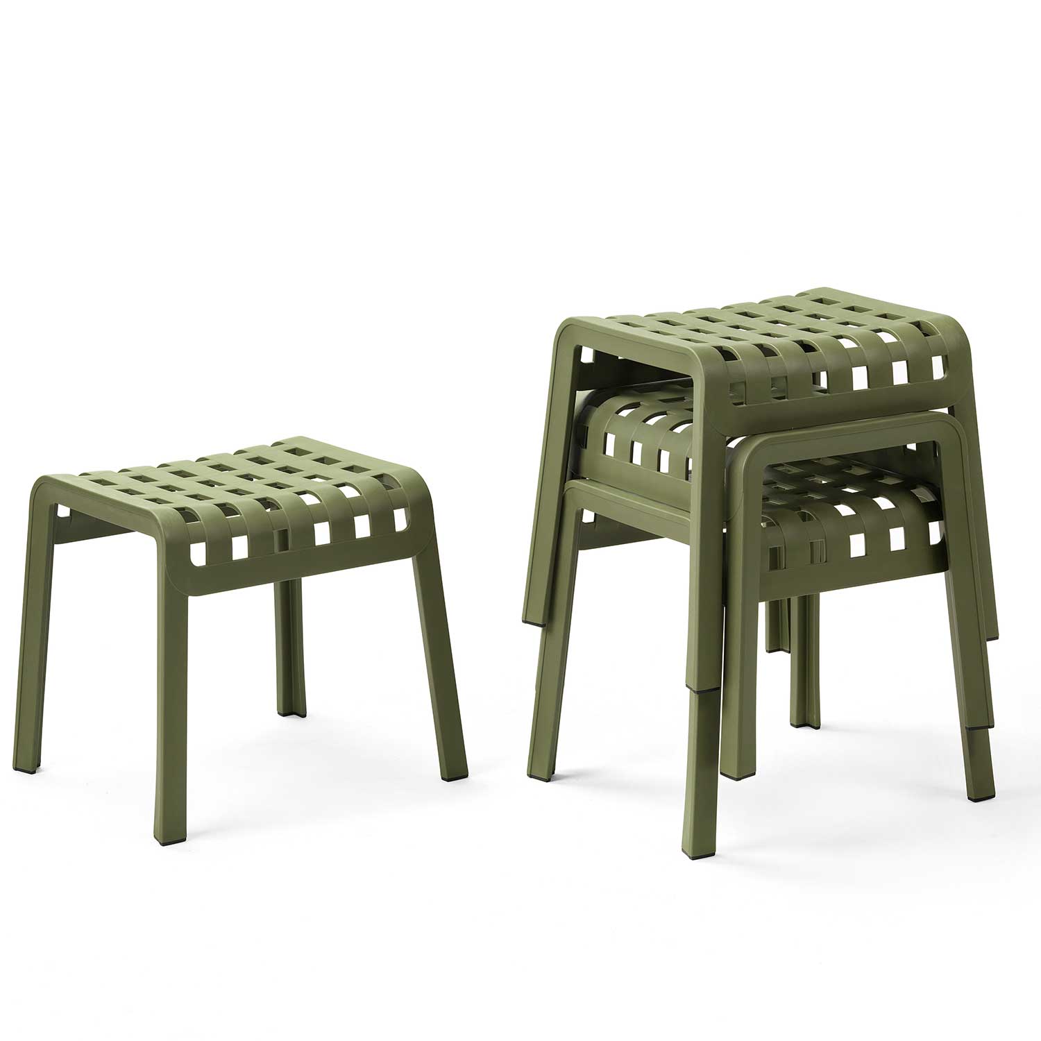 POGGIO - Tabouret repose-pied d'extérieur design