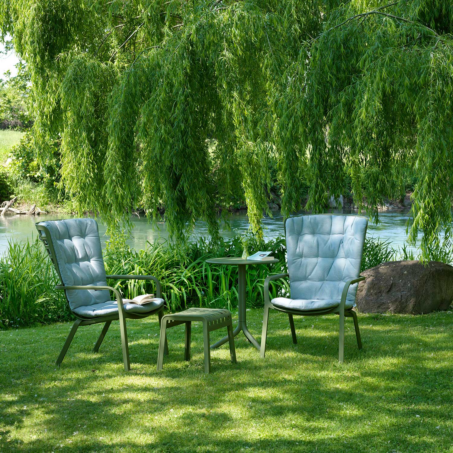 FOLIO - Fauteuil d'extérieur design étanche et résistant