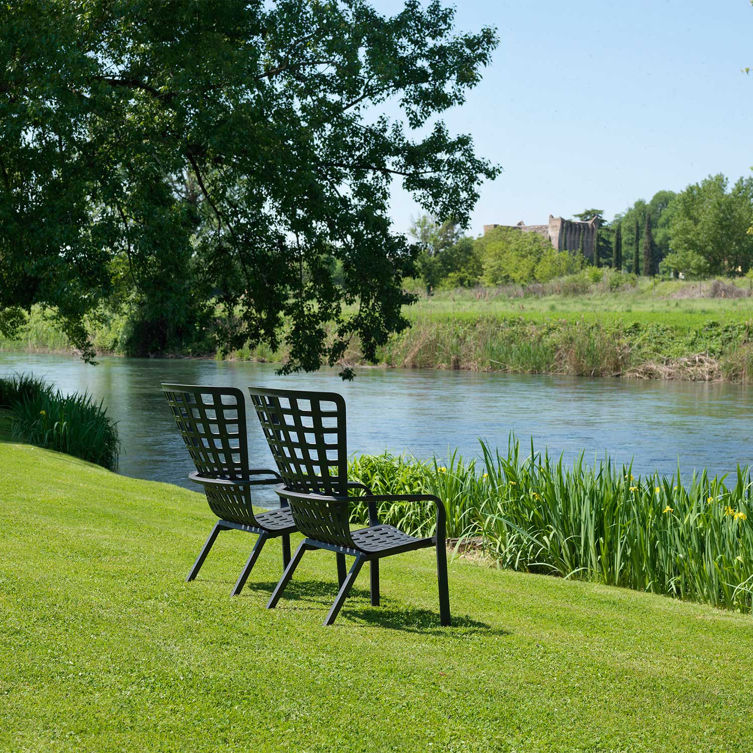 FOLIO - Fauteuil d'extérieur design étanche et résistant