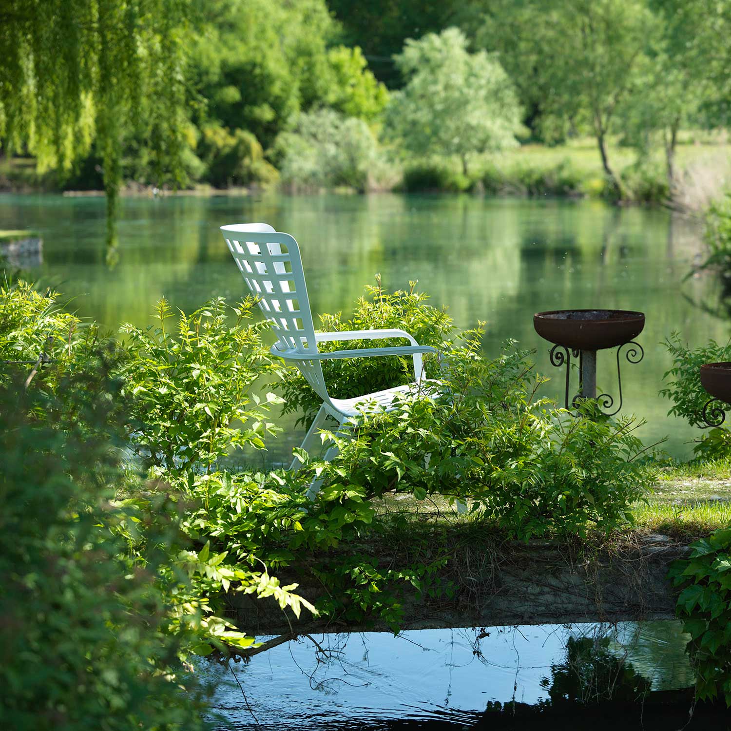 FOLIO - Fauteuil d'extérieur design étanche et résistant