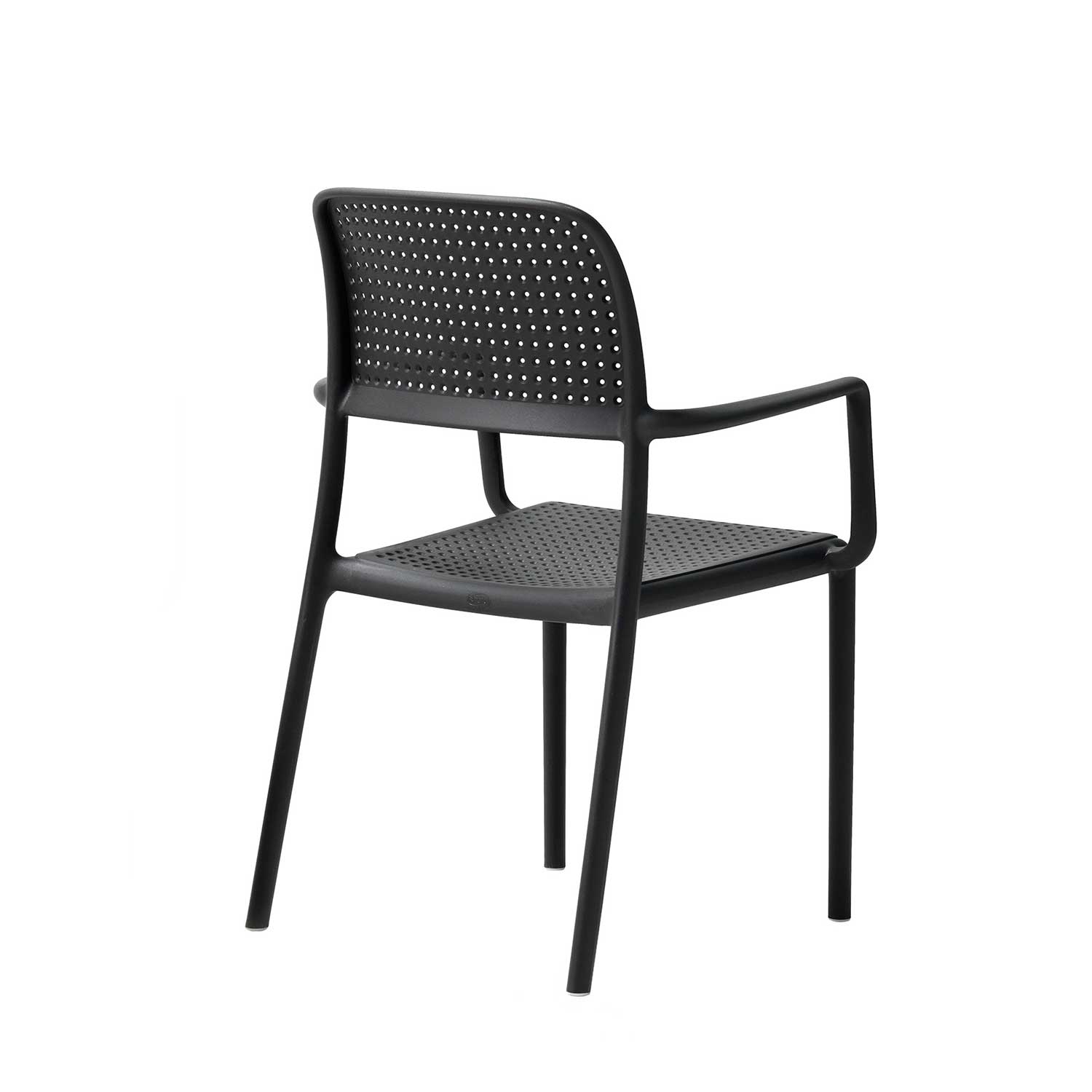 BORA - Chaise d'extérieur design avec accoudoirs