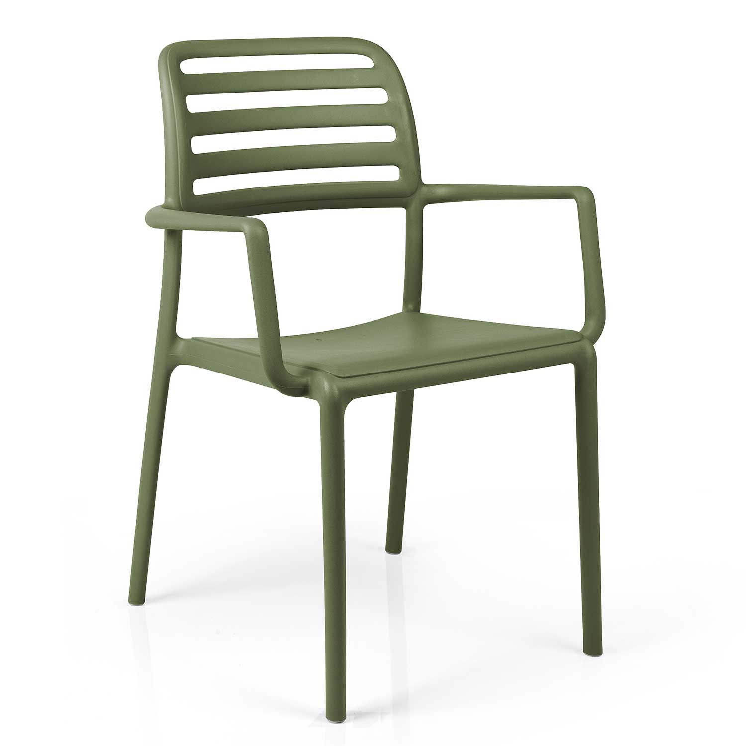 COSTA - Chaise d'extérieur design avec accoudoirs