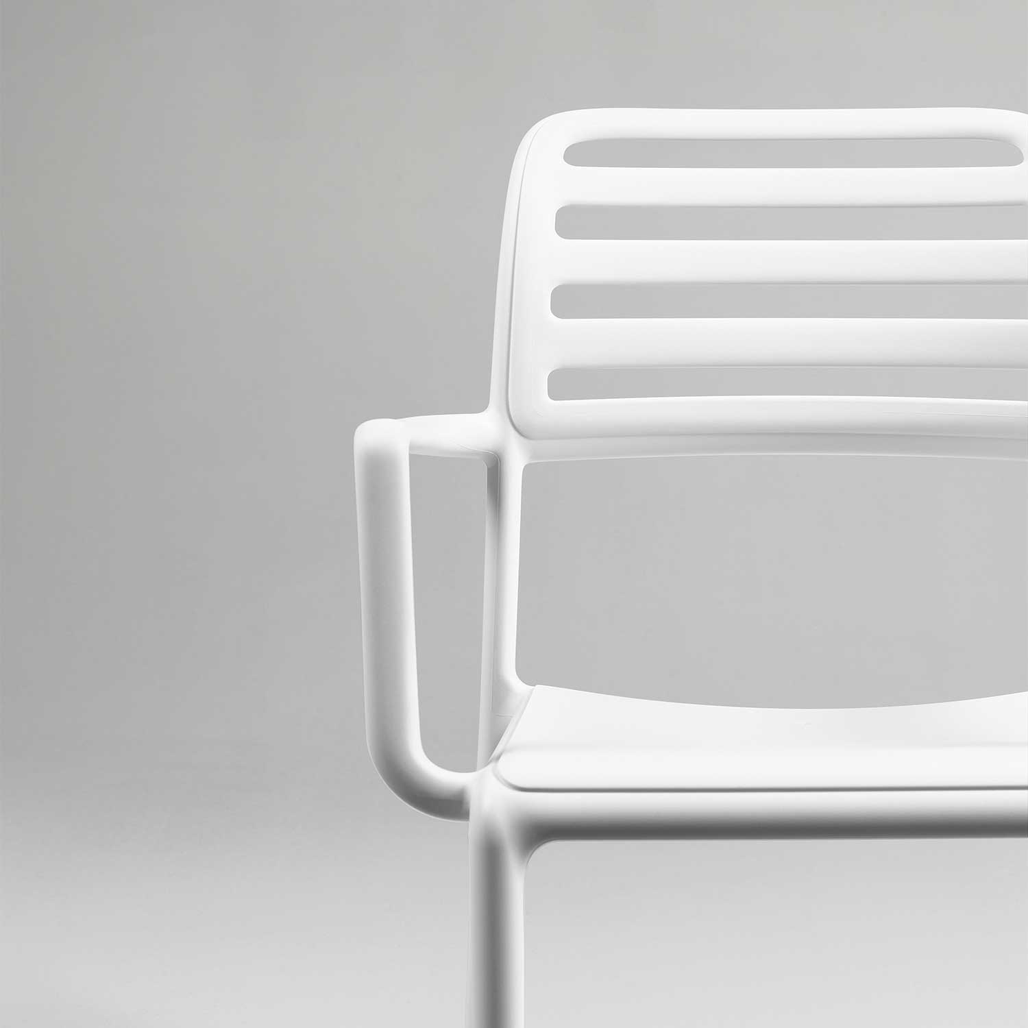 COSTA - Chaise d'extérieur design avec accoudoirs