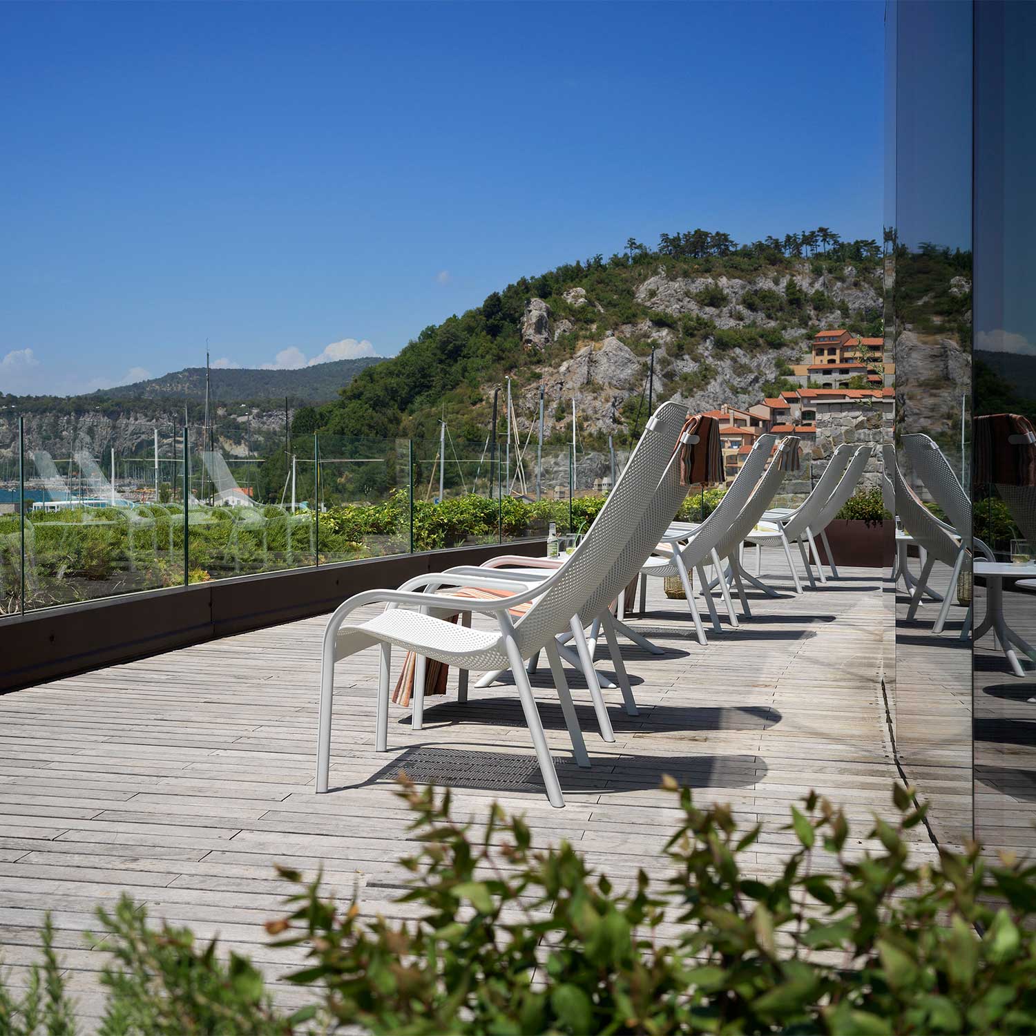 NET Lounge - Chaise longue d'extérieur design