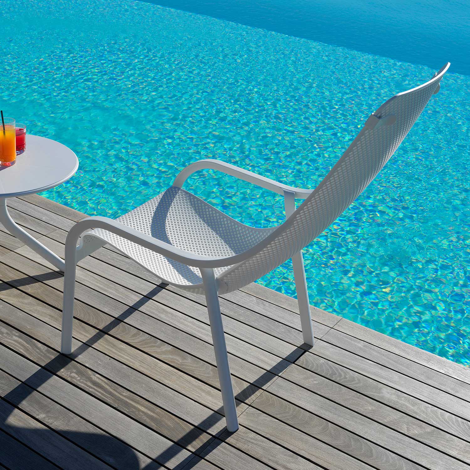 NET Lounge - Chaise longue d'extérieur design