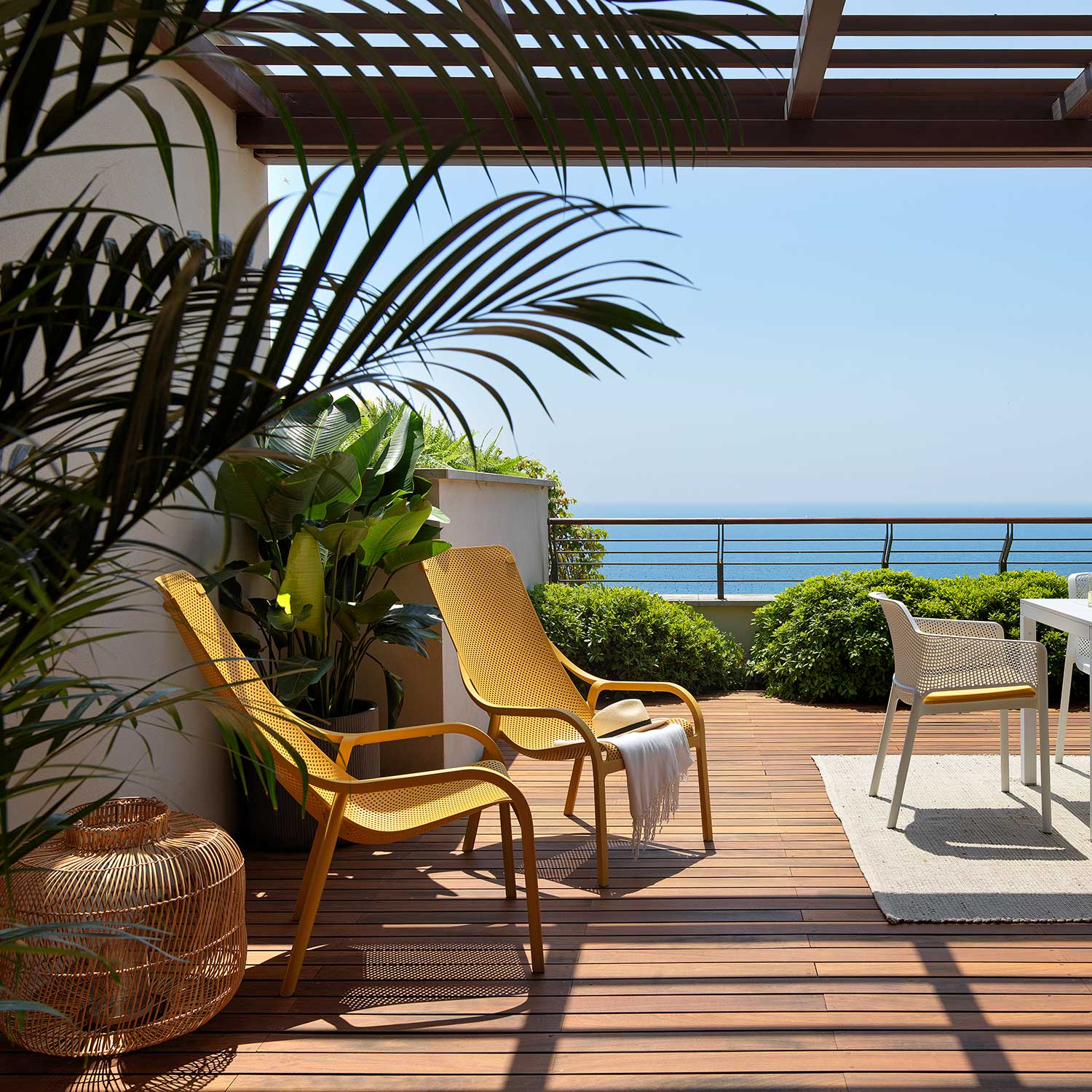 NET Lounge - Chaise longue d'extérieur design