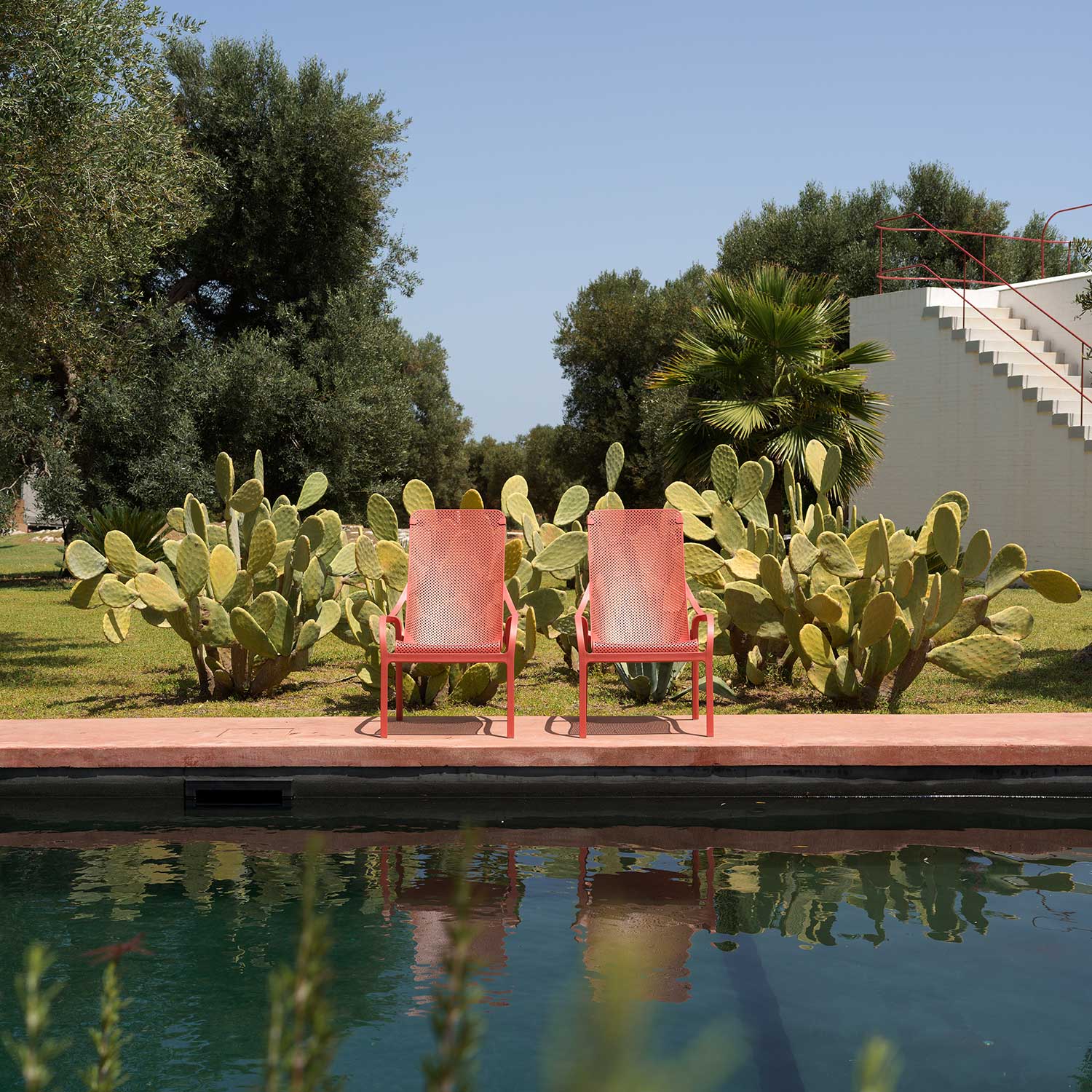 NET Lounge - Chaise longue d'extérieur design