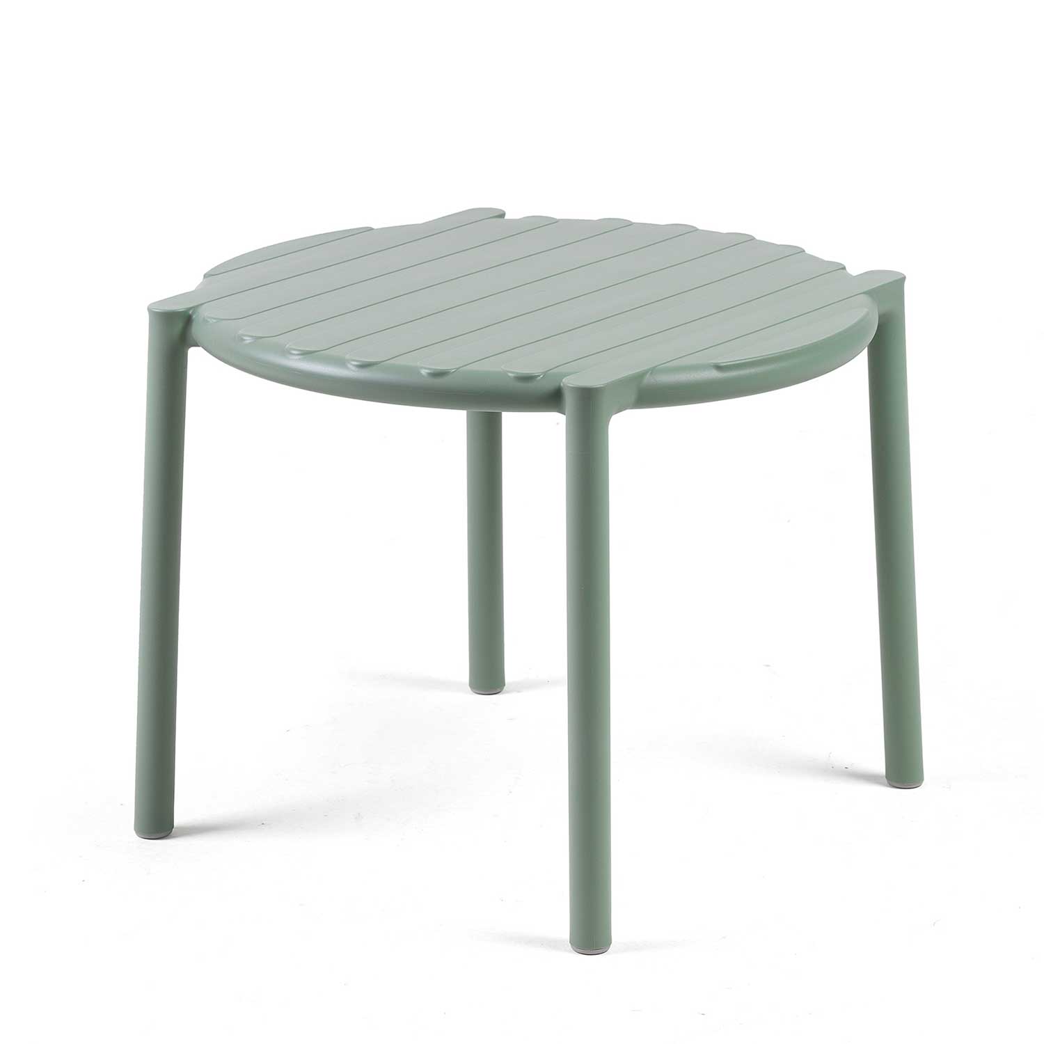 DOGA - Table basse d'extérieur plateau lattes design