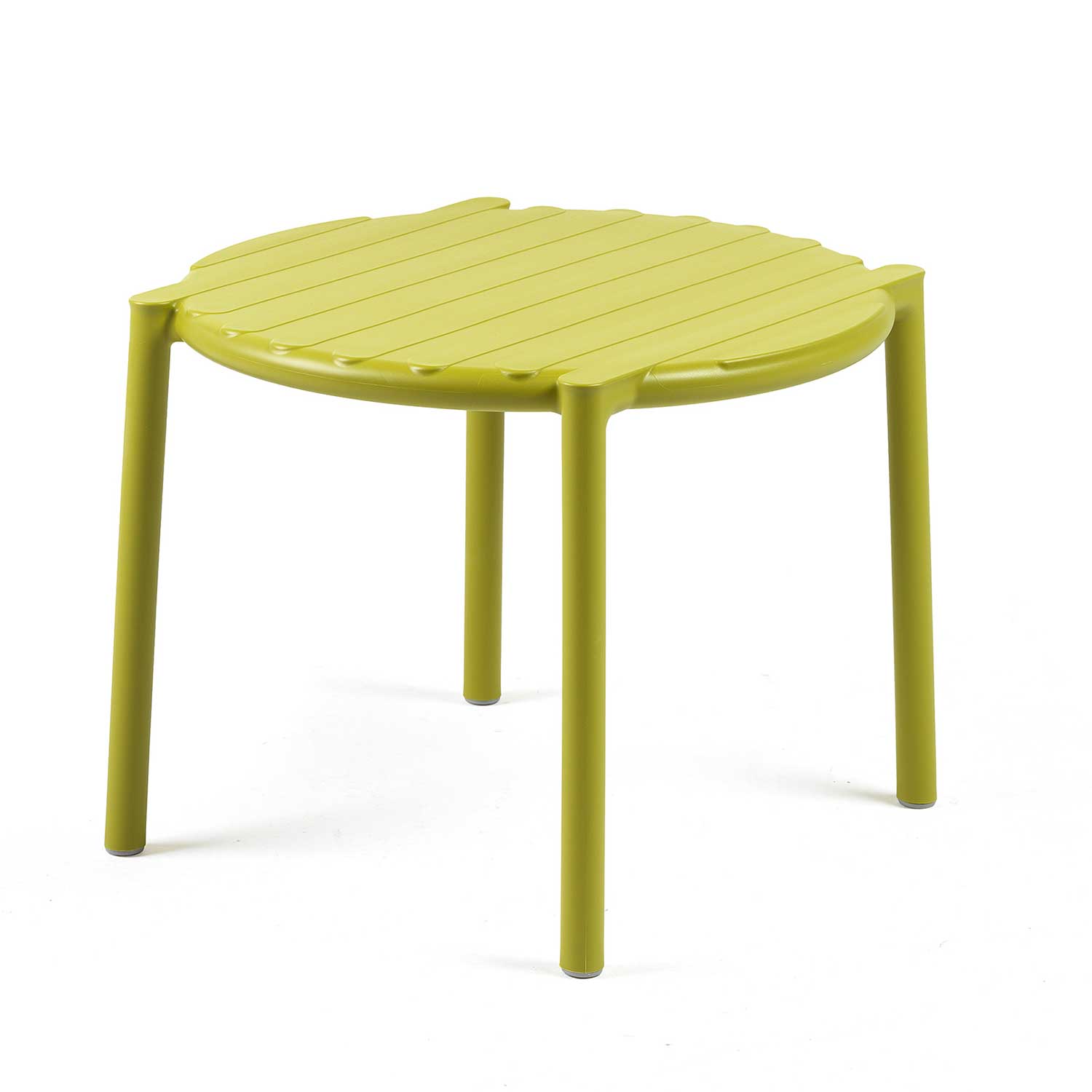 DOGA - Table basse d'extérieur plateau lattes design