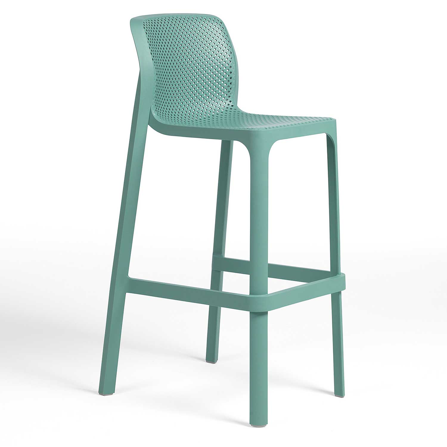 NET Stool - Stackable designer outdoor stool