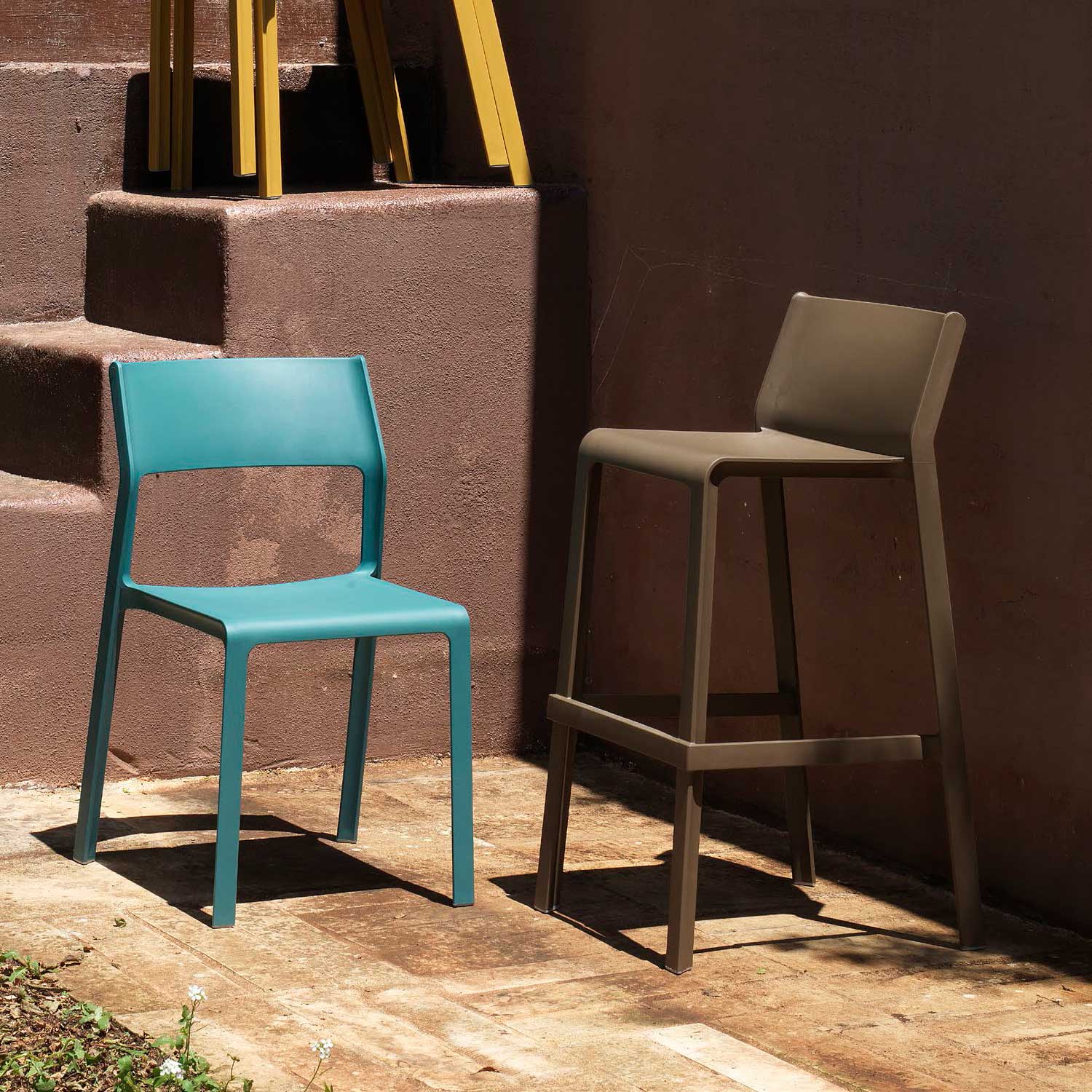 TRILL Stool - Tabouret d'extérieur design empilable