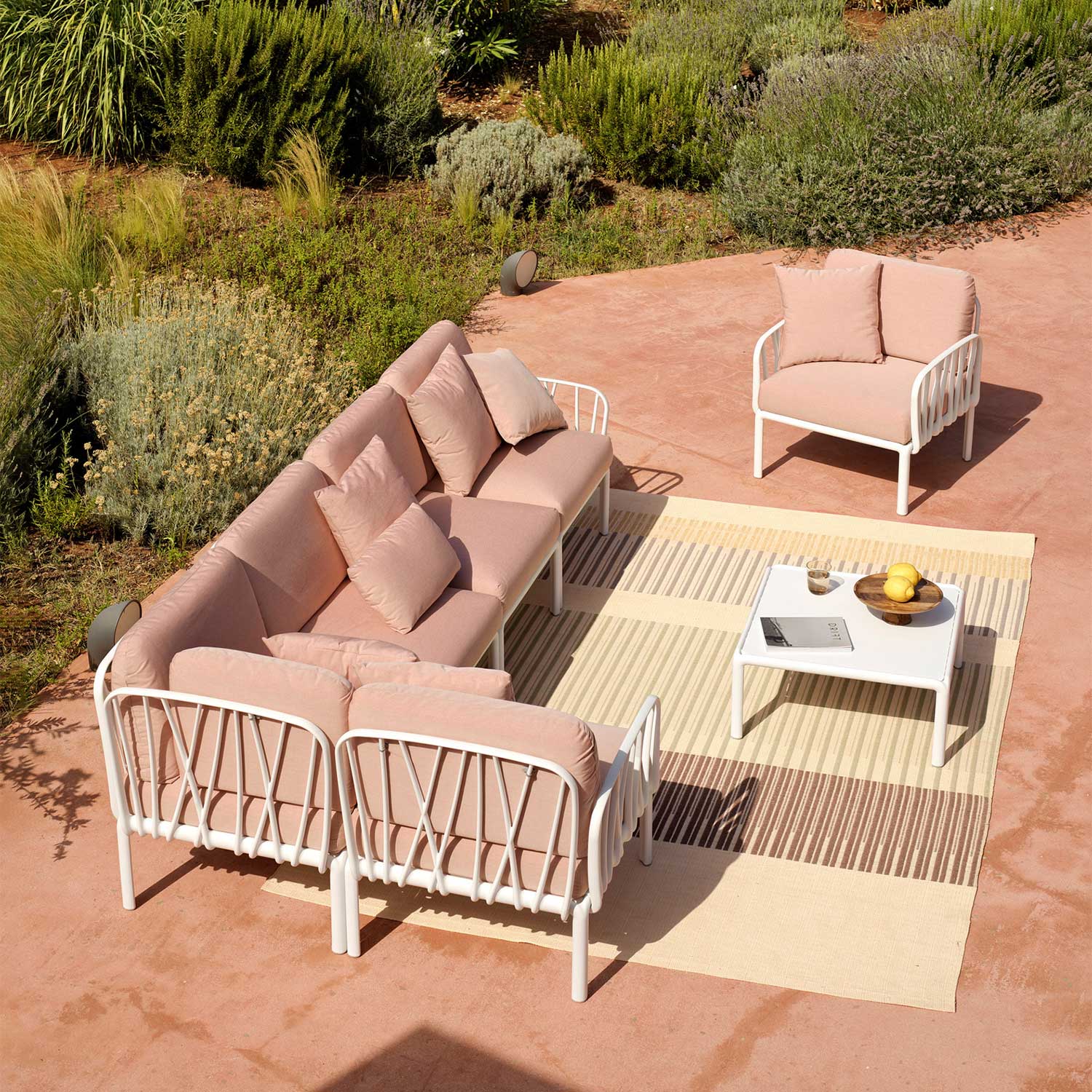 KOMODO - Table basse de salon de jardin design contemporain