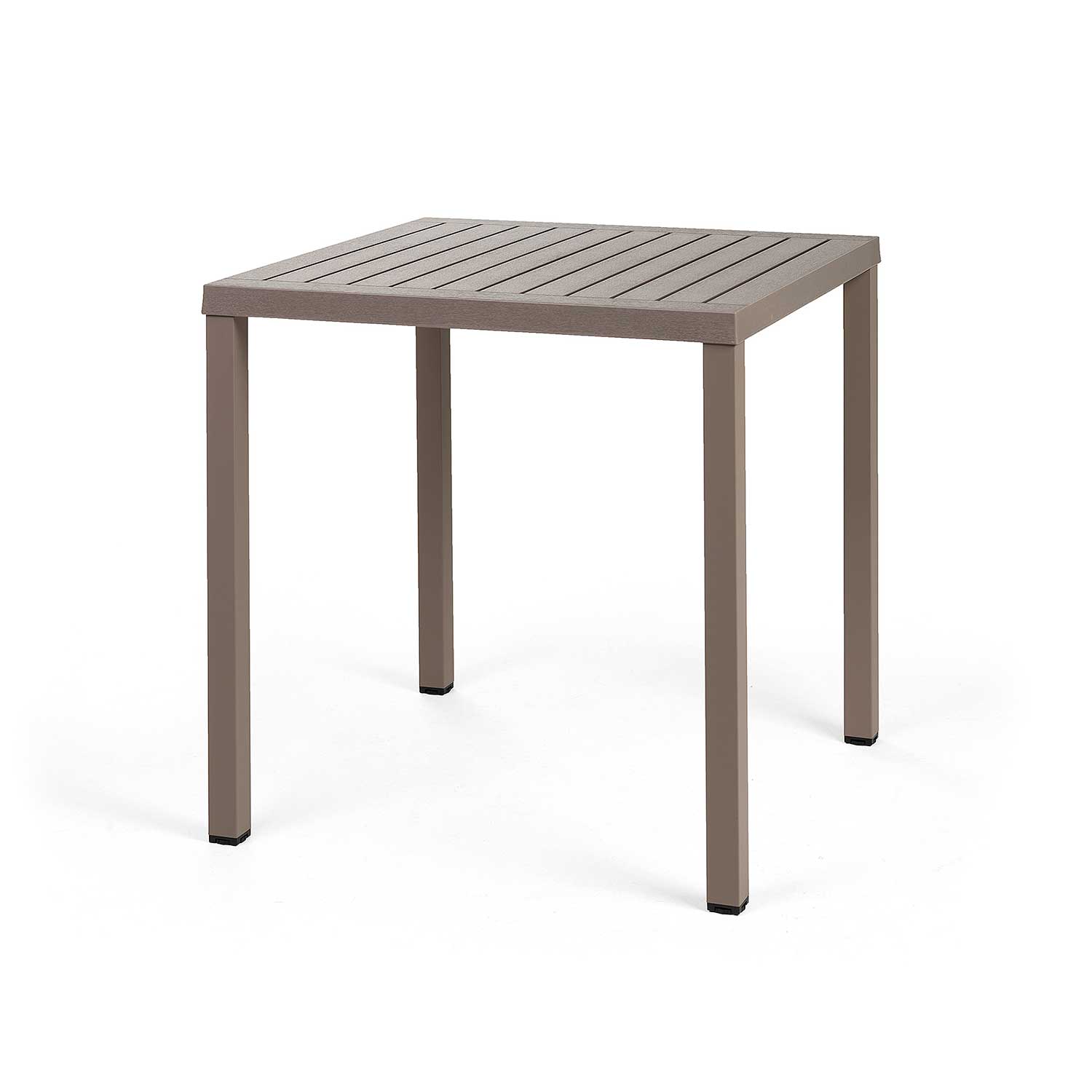CUBE - Petite table carrée de jardin design moderne