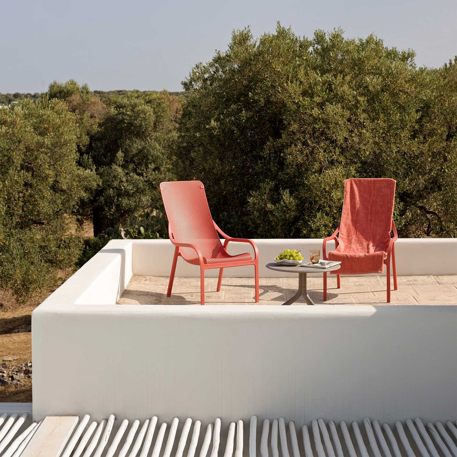 SPRITZ - Table basse extérieur de salon de jardin