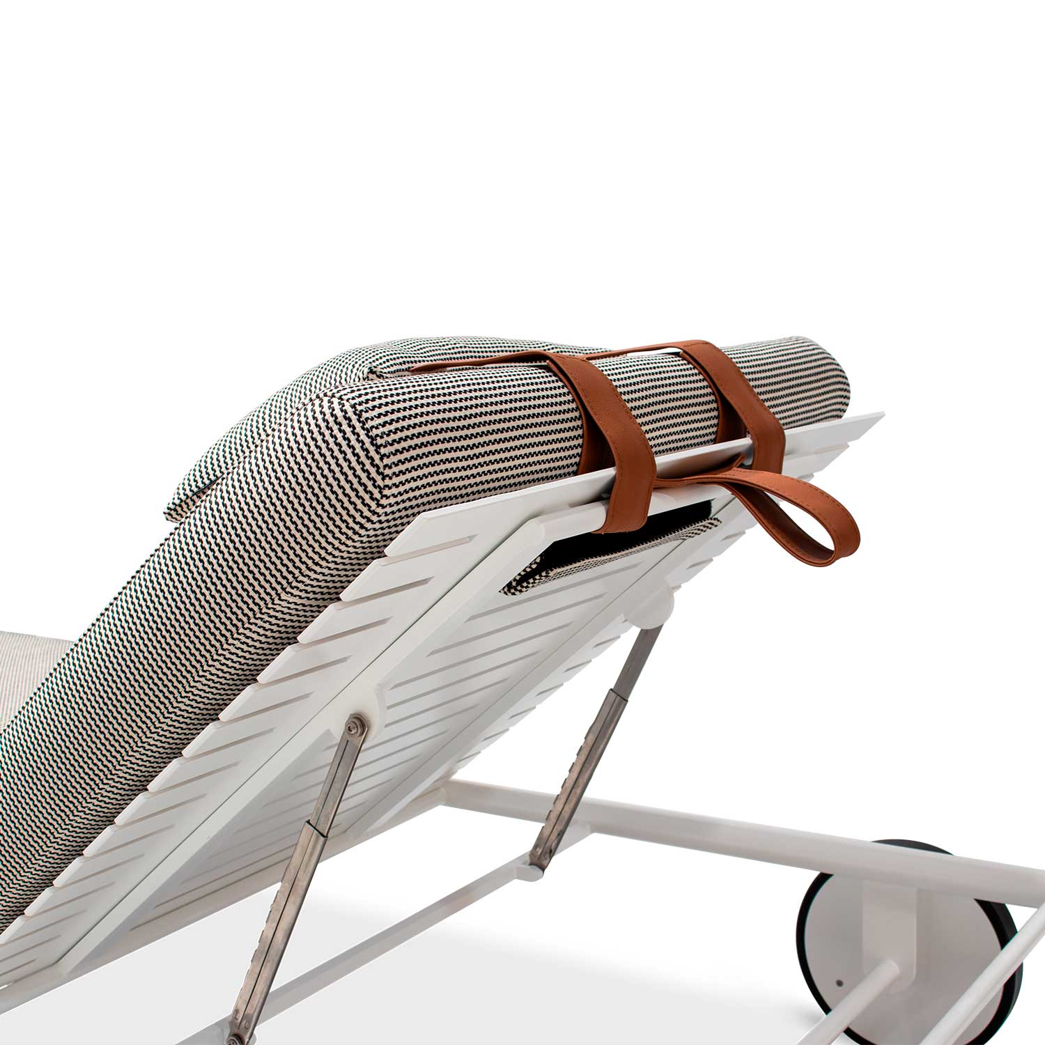 NOA Sunbed - Transat cuir ou tissu haut de gamme personnalisable