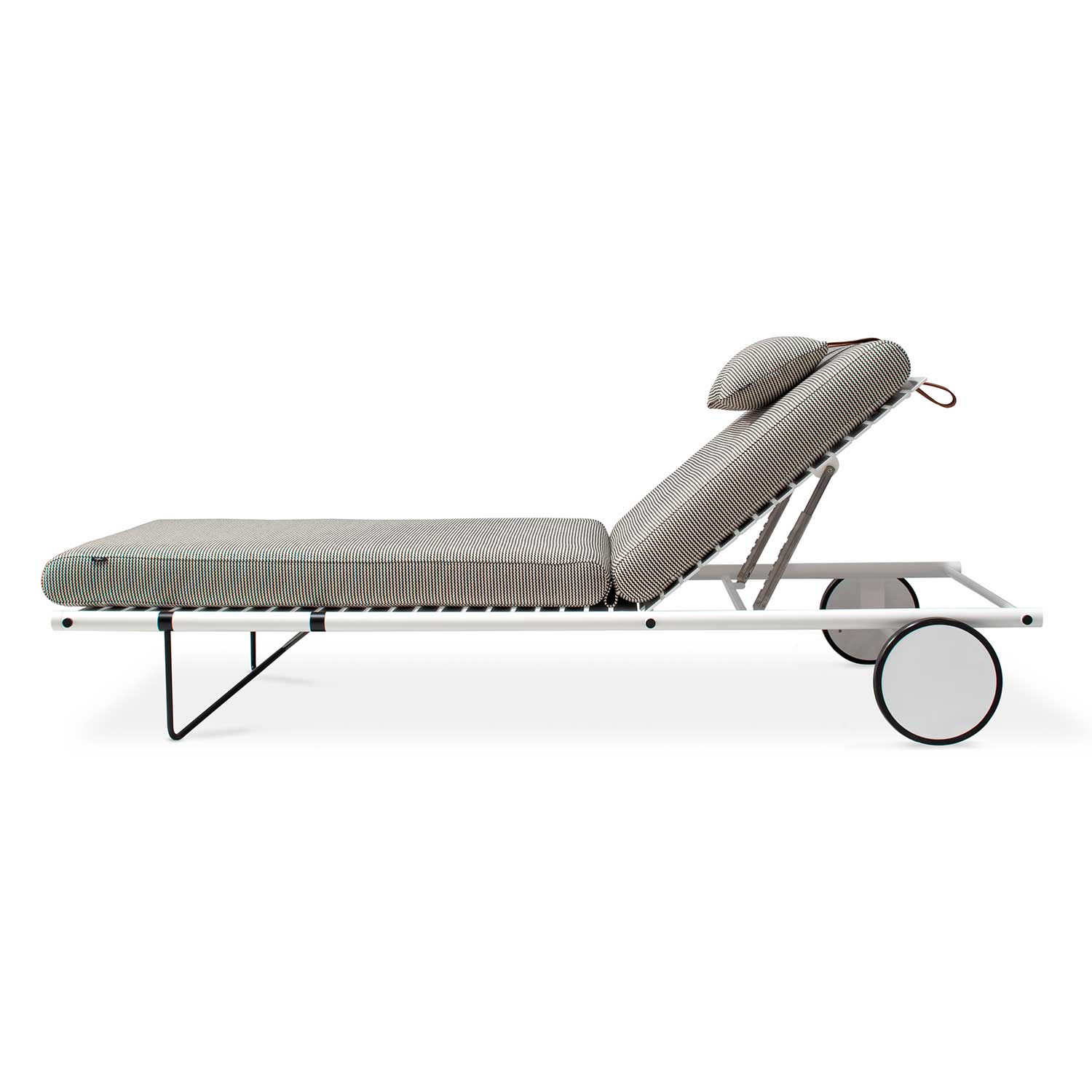 NOA Sunbed - Transat cuir ou tissu haut de gamme personnalisable