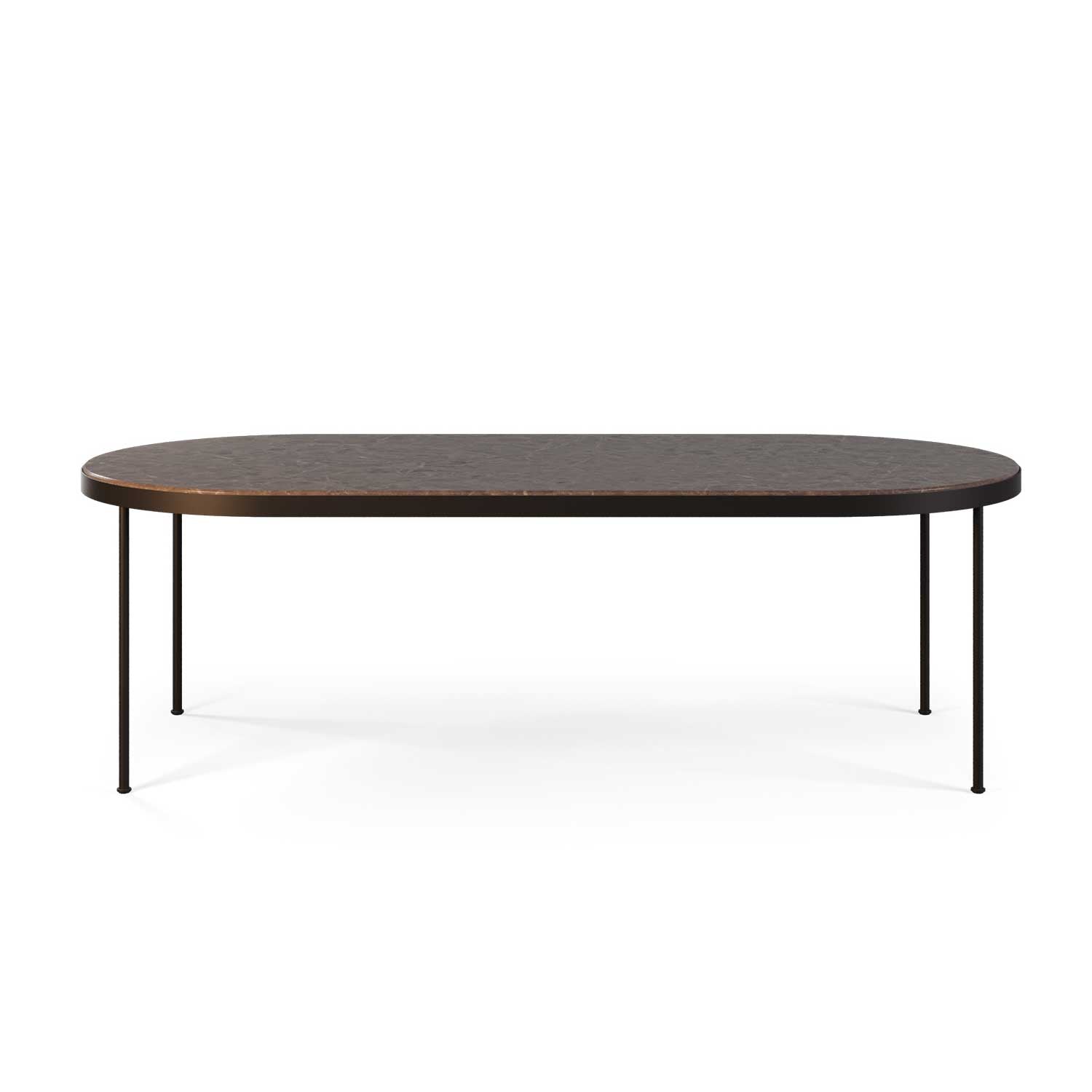 TRACE Dining Table Oval - Table d'extérieur haut de gamme personnalisable