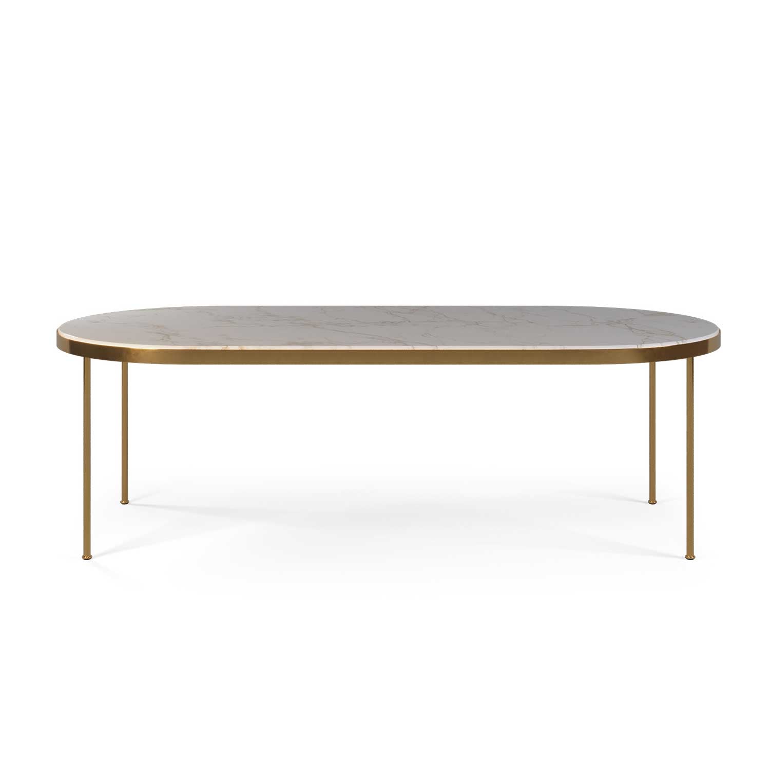 TRACE Dining Table Oval - Table d'extérieur haut de gamme personnalisable
