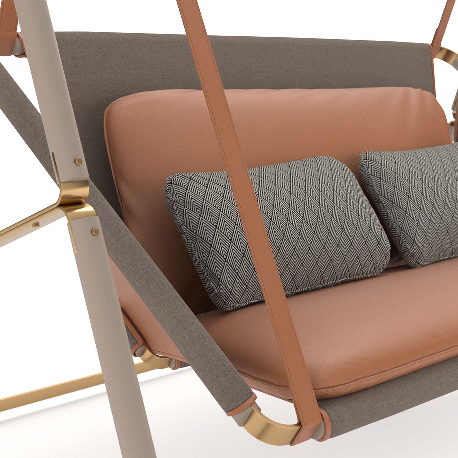 ALLURE Swing Sofa - Canapé balançoire d'extérieur haut de gamme personnalisable