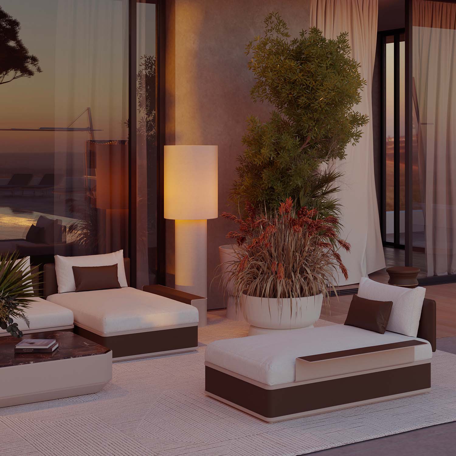 ARCHI Sunbed - Bain de soleil haut de gamme personnalisable