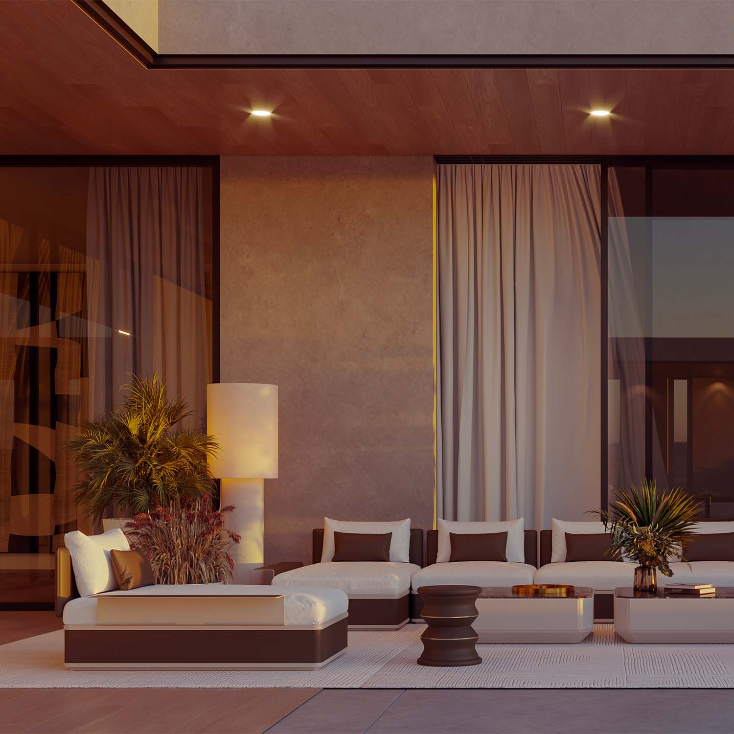 ARCHI Modular Sofa - Canapé d'extérieur modulable haut de gamme personnalisable