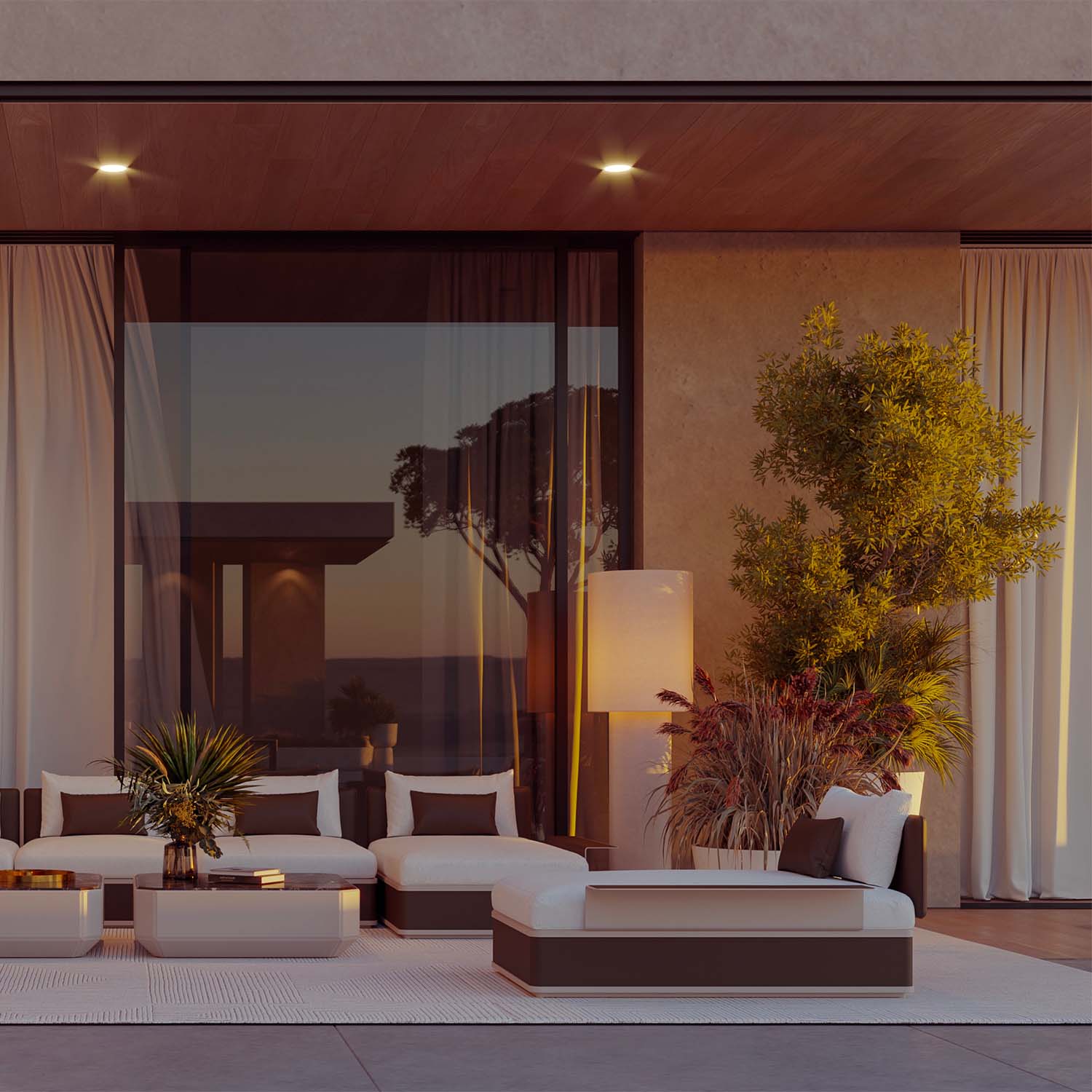 ARCHI Modular Sofa - Canapé d'extérieur modulable haut de gamme personnalisable