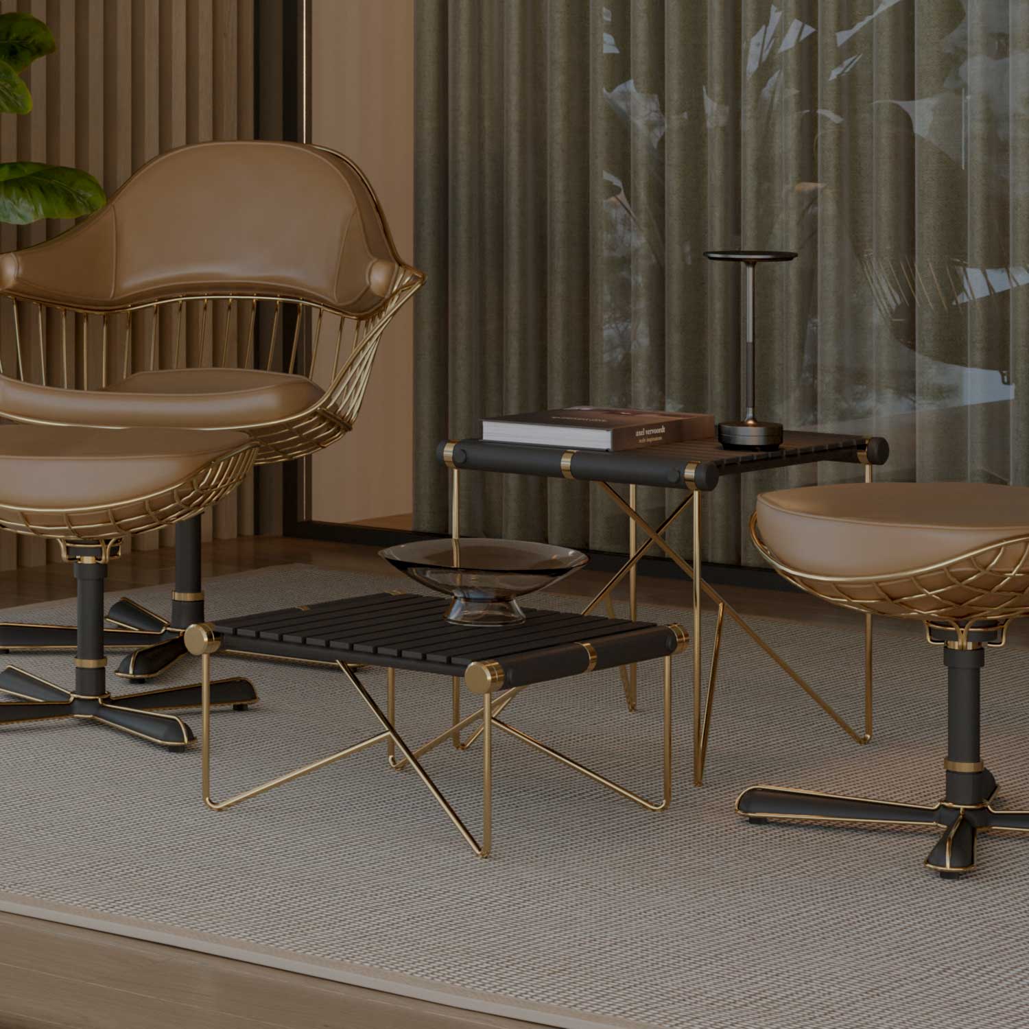 NOA Side Table - Table d'appoint d'extérieur haut de gamme personnalisable